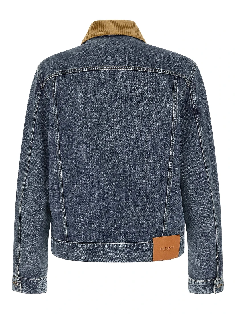 Blue Cotton Denim Jacket