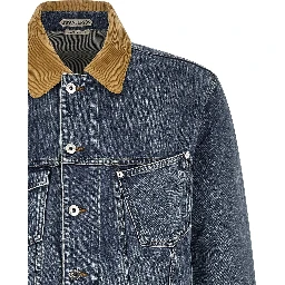 Blue Cotton Denim Jacket