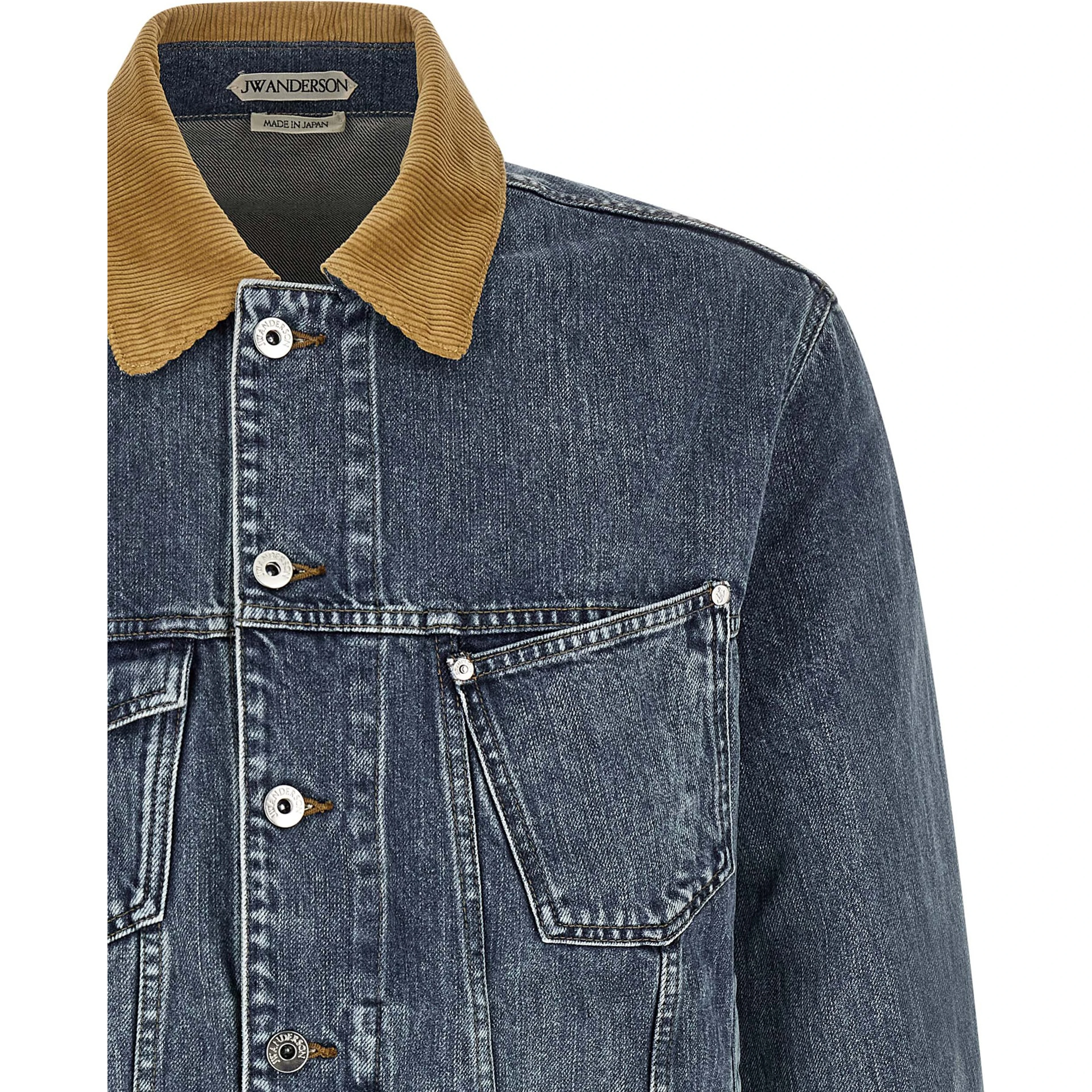 Blue Cotton Denim Jacket