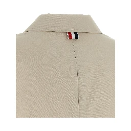 Beige Cotton Blazer