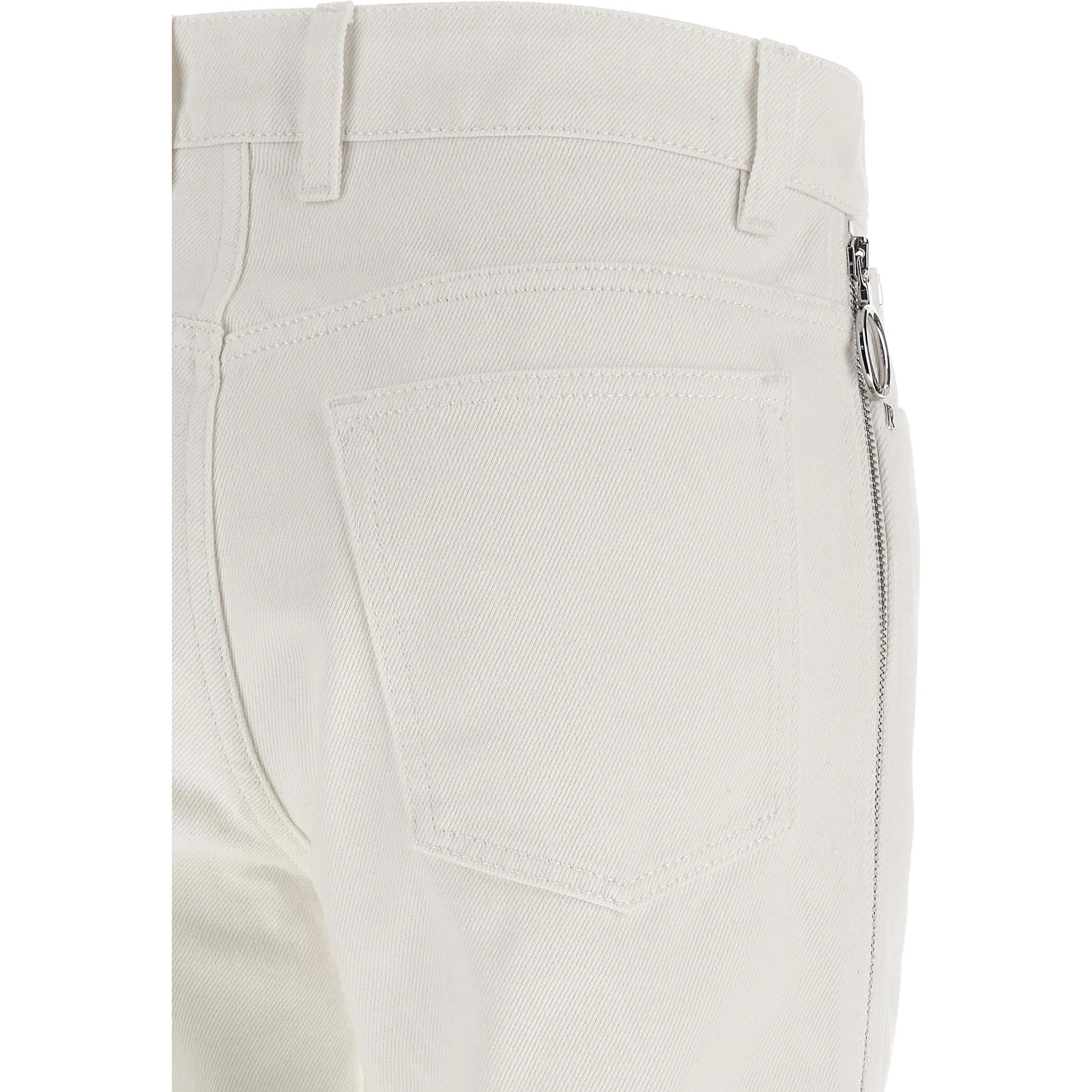 White Cotton Jeans Denim
