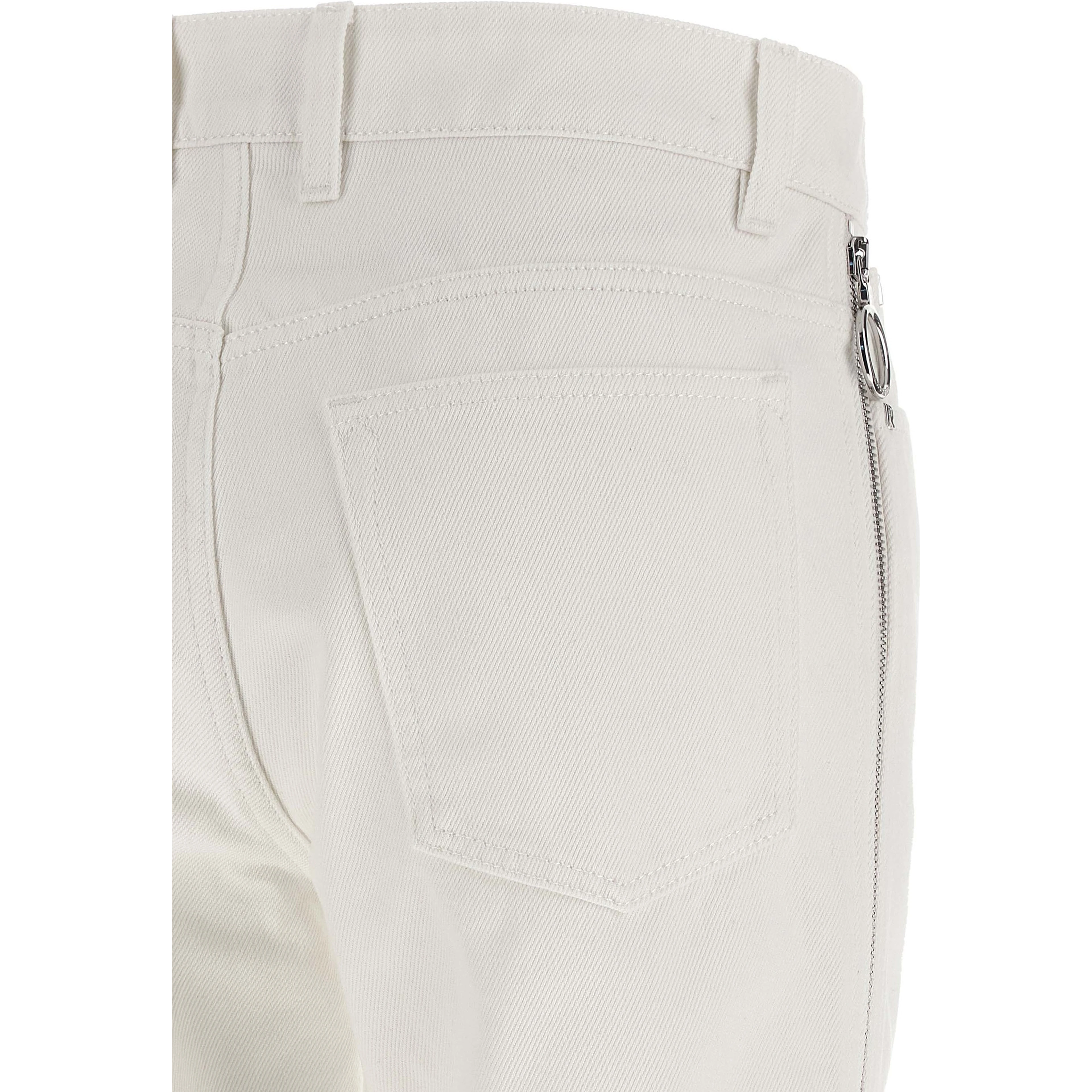 White Cotton Jeans Denim