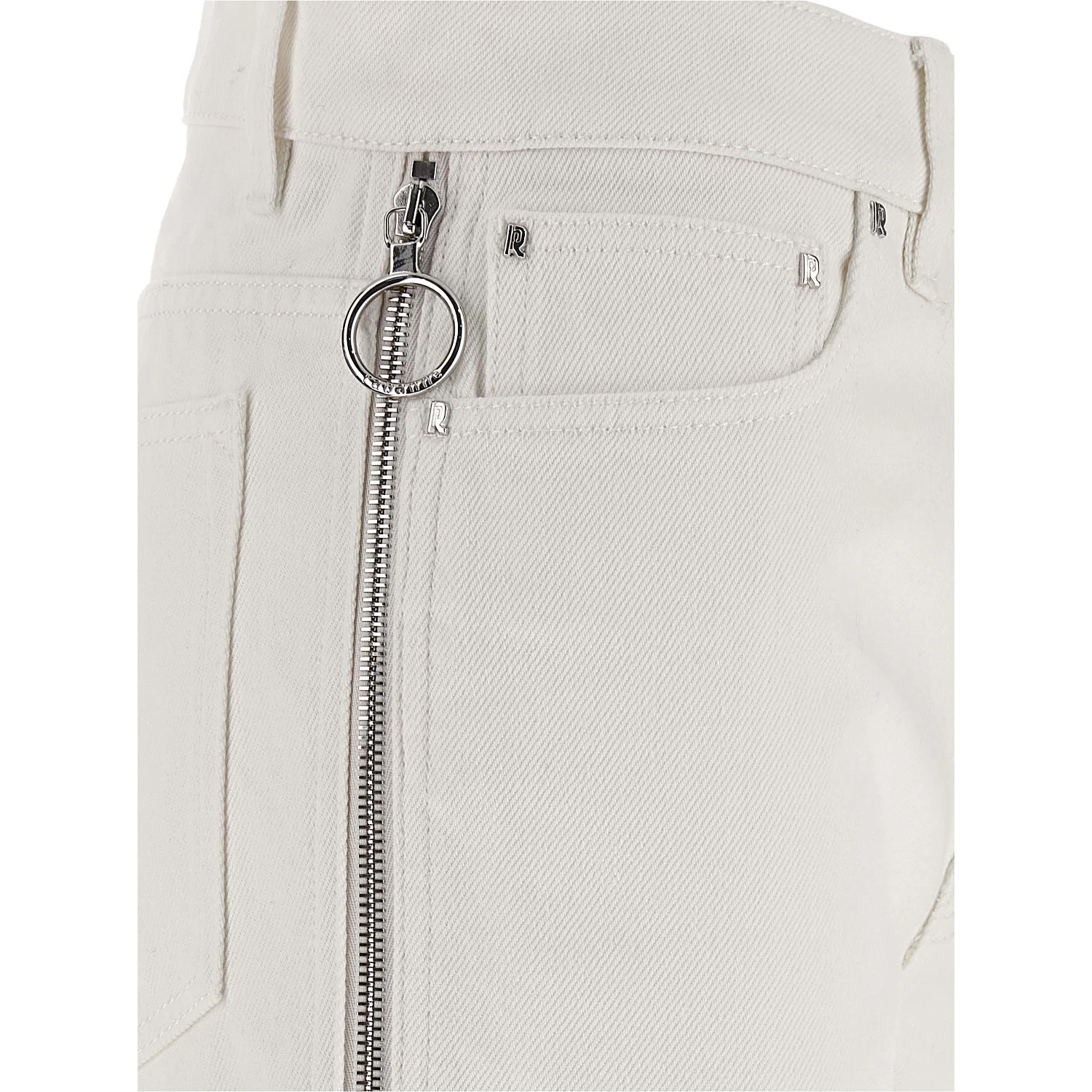 White Cotton Jeans Denim