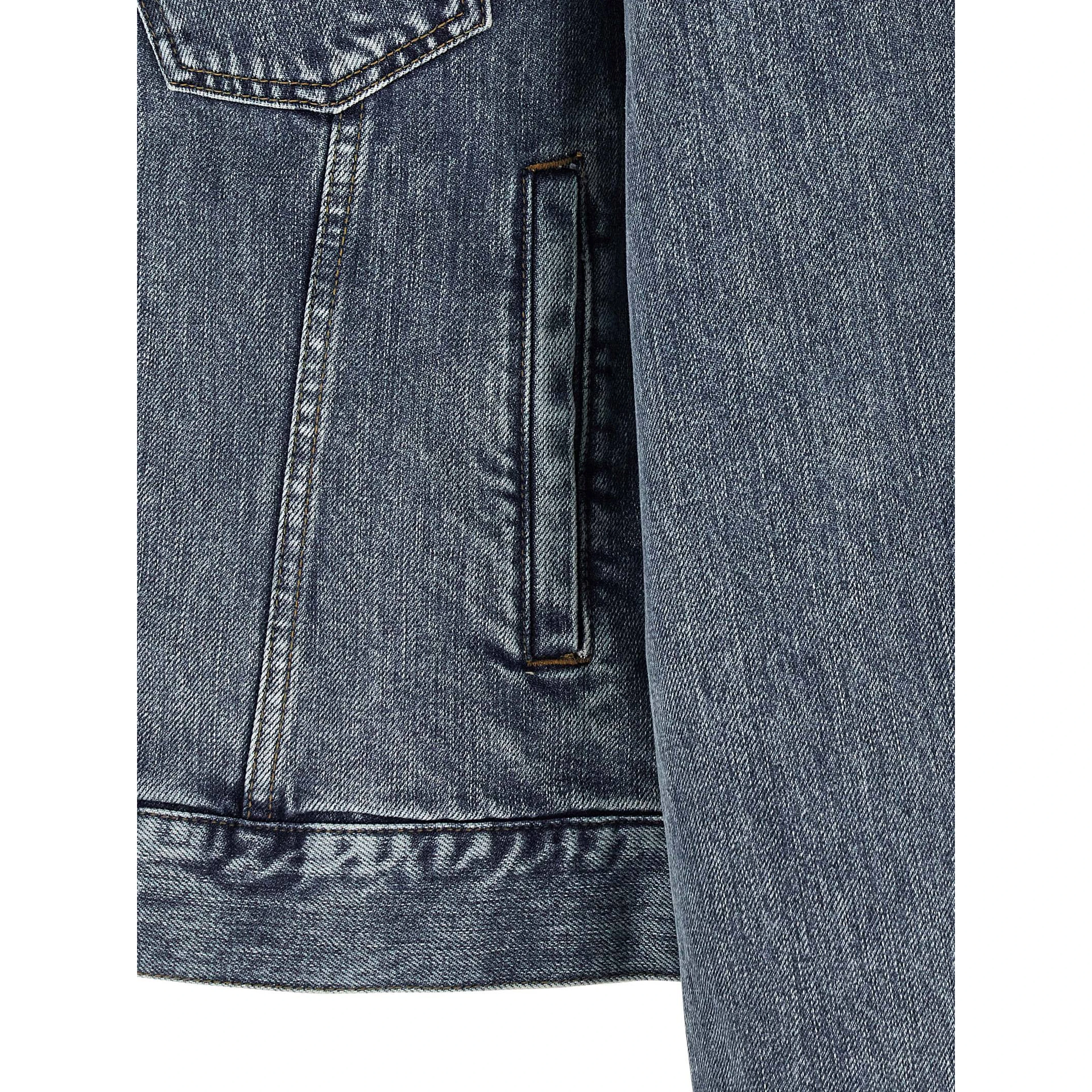 Blue Cotton Denim Jacket