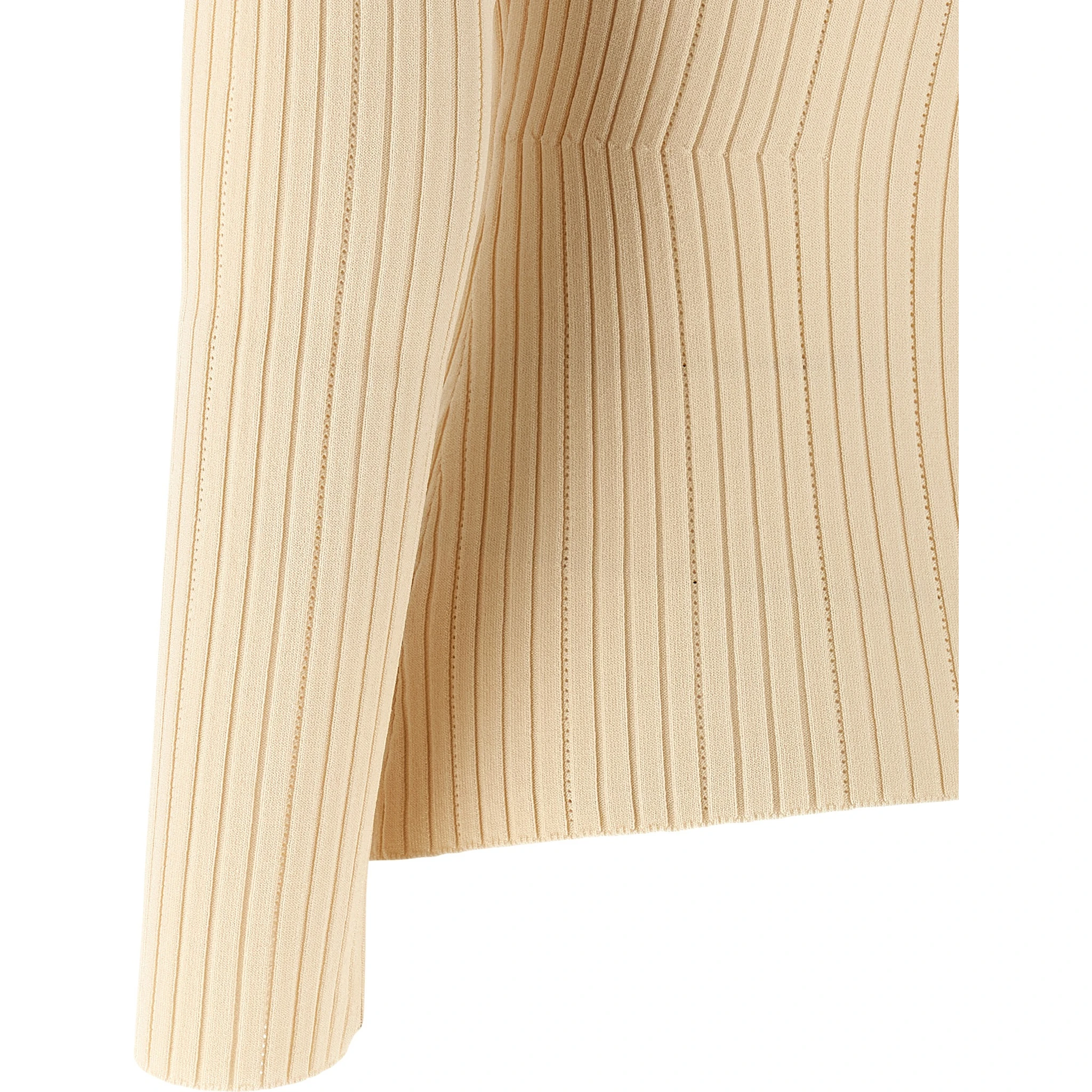 Beige Viscose Cardigan