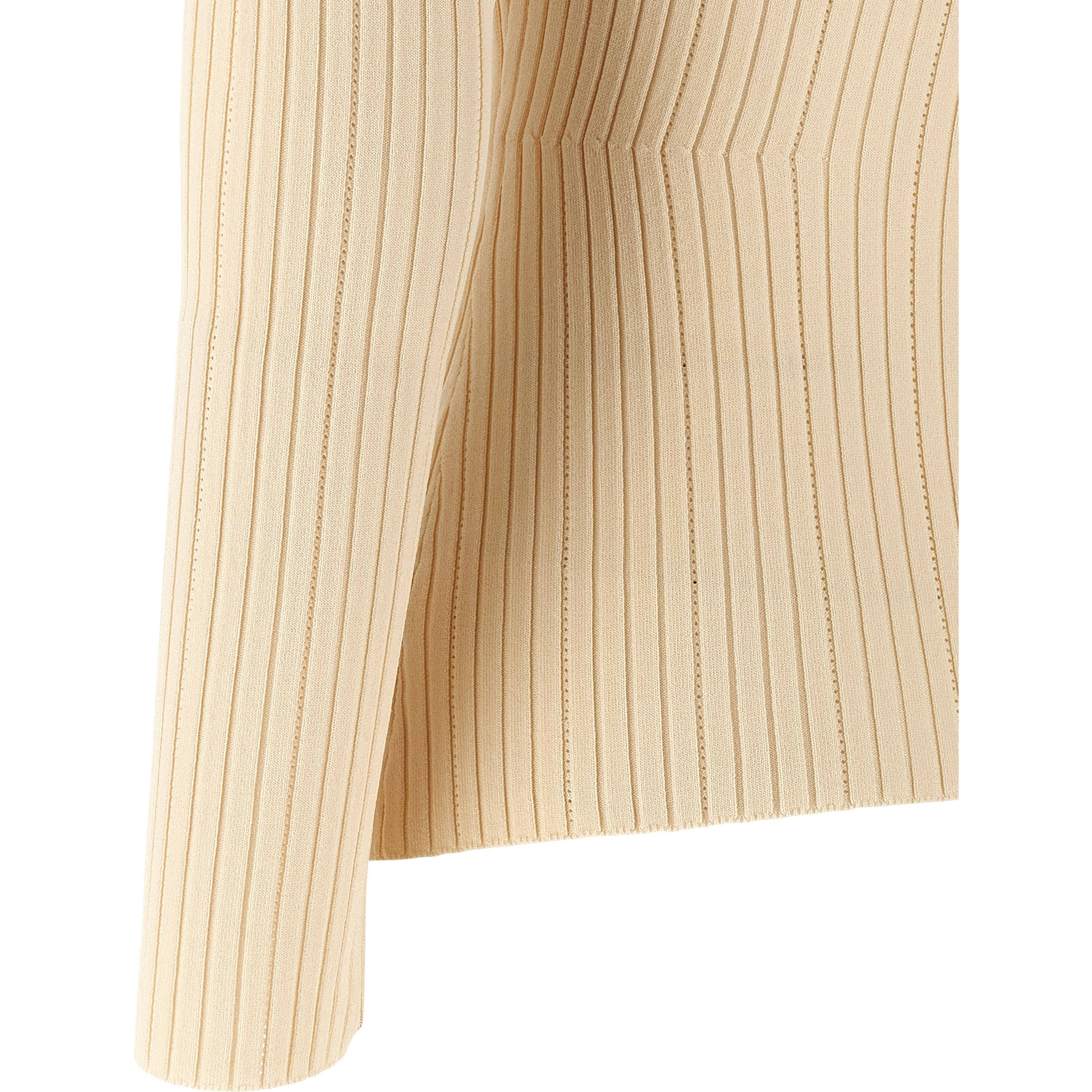 Beige Viscose Cardigan