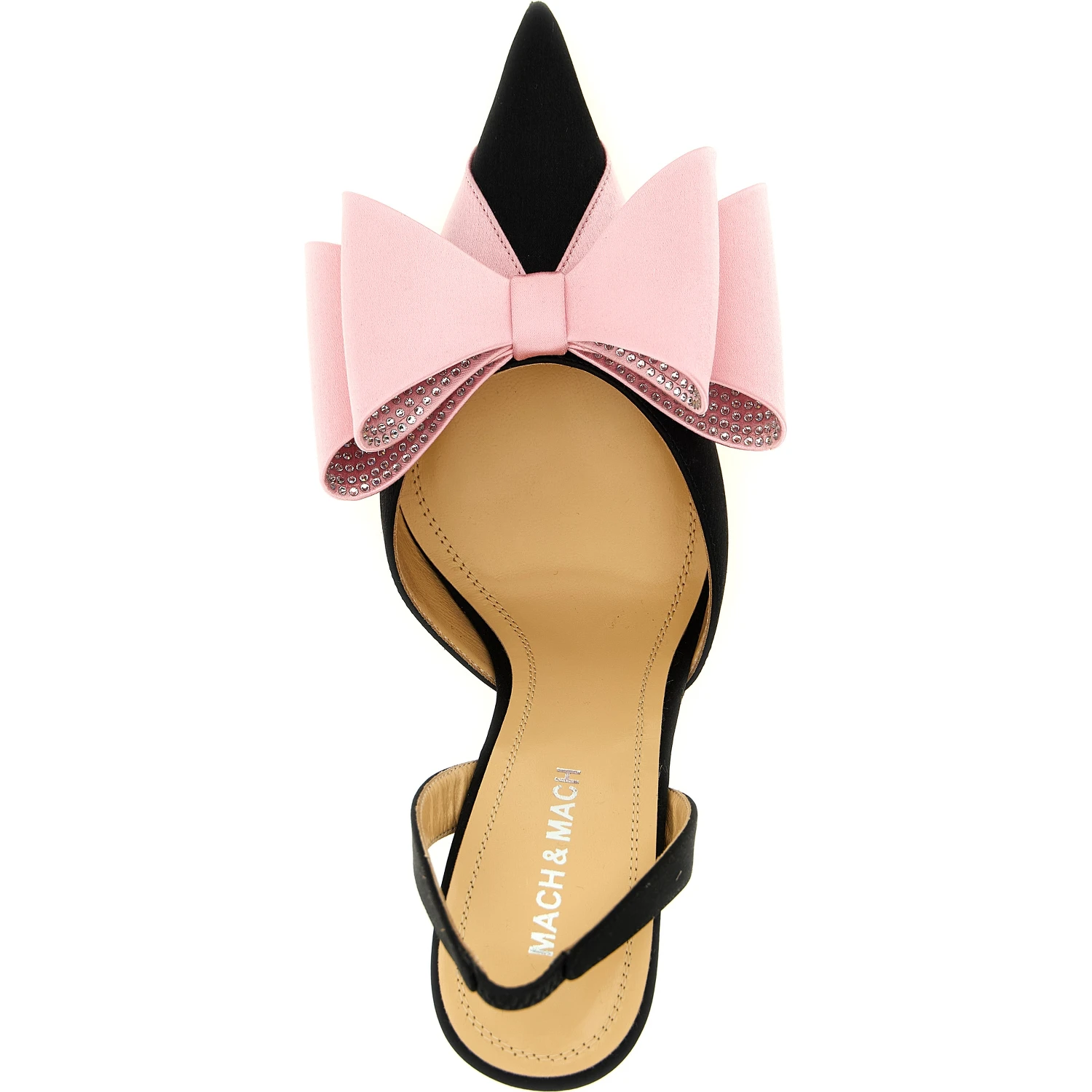 Multicolor Satin High Heel Pumps