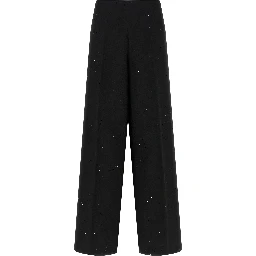 Black Viscose Pants