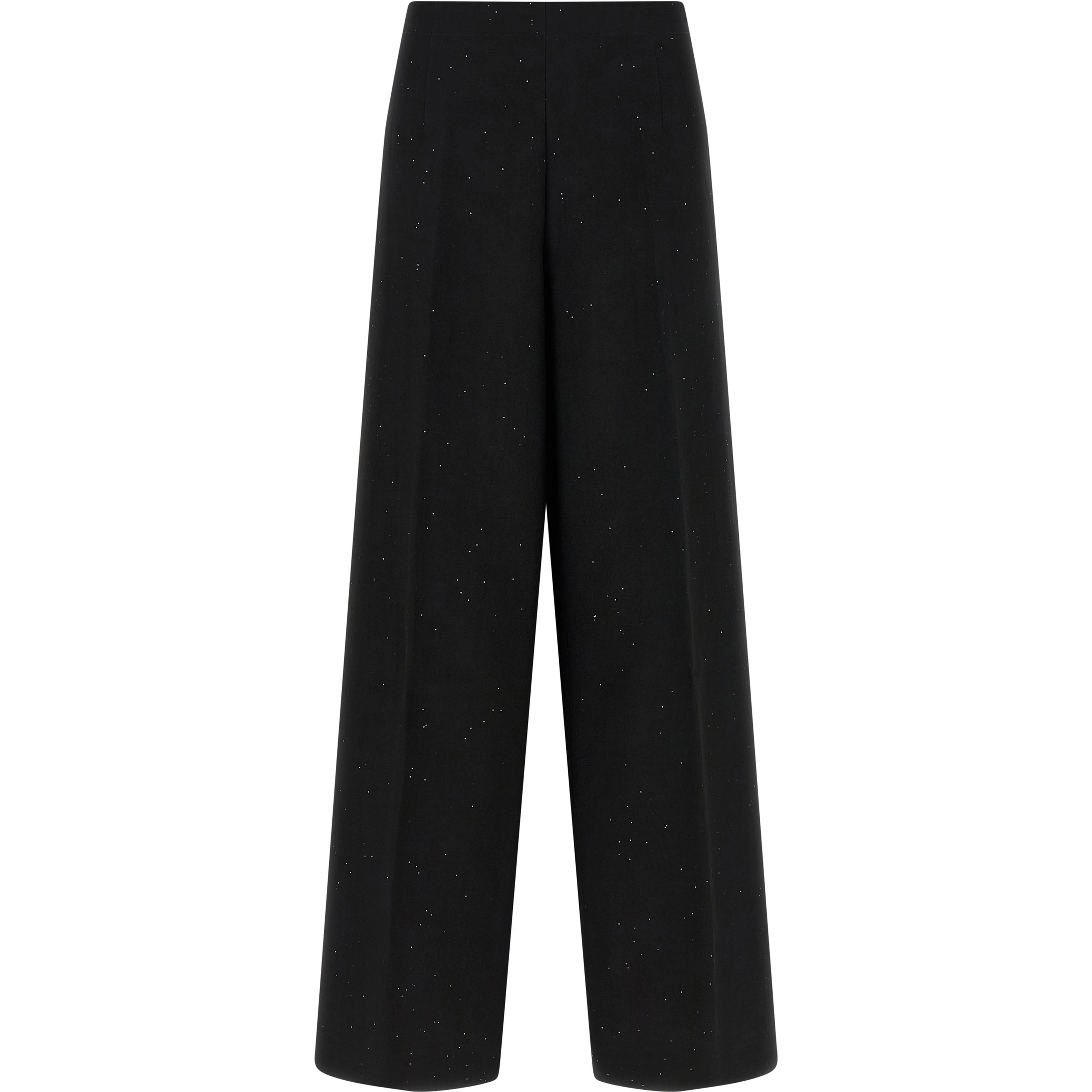 Black Viscose Pants