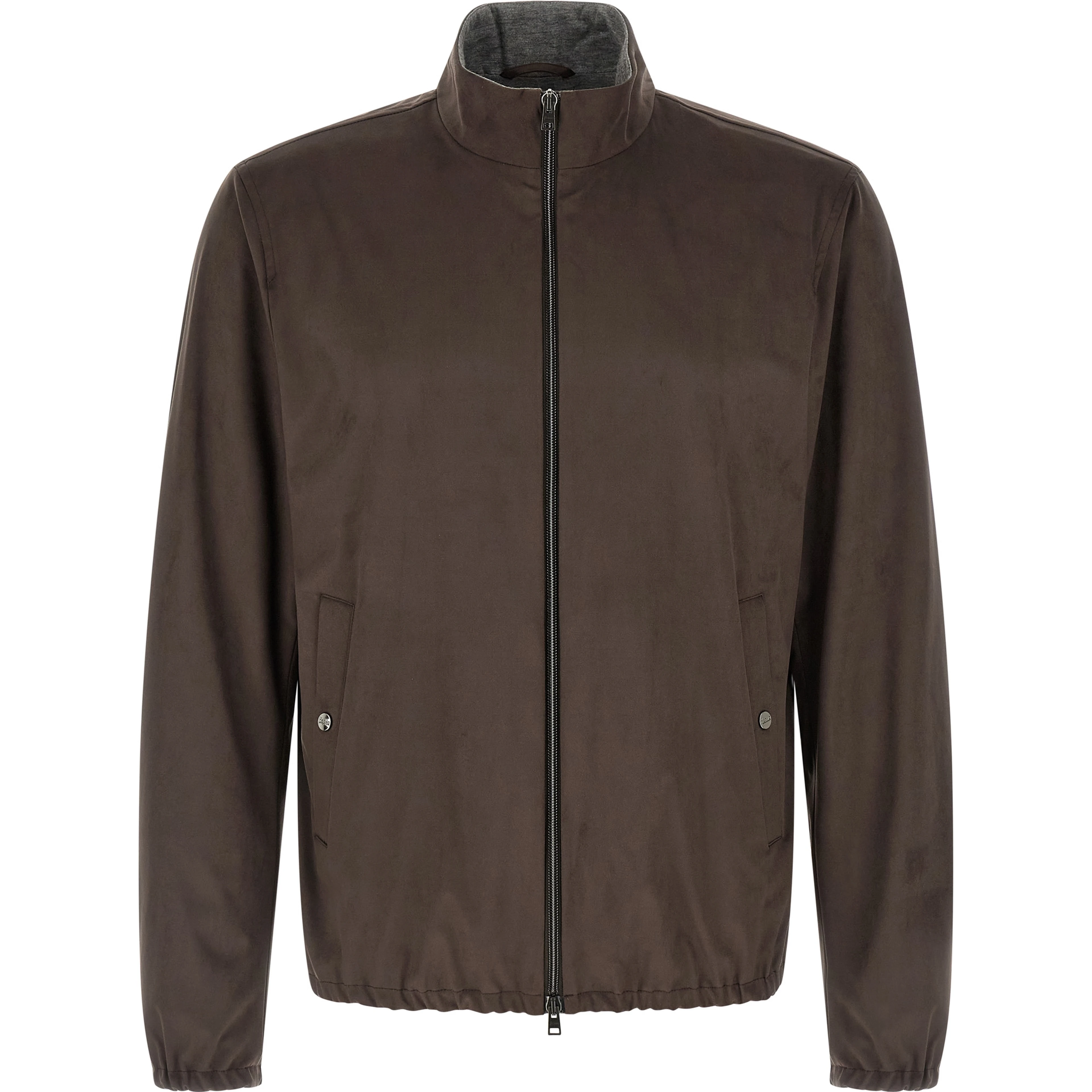 Brown Polyester Jacket