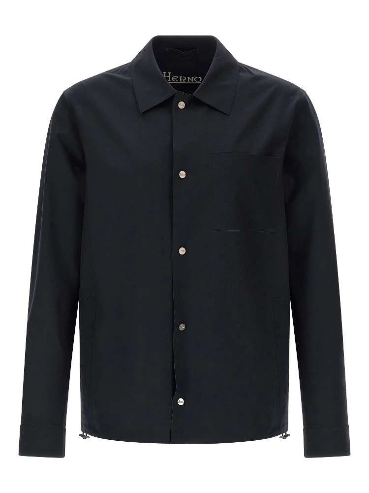 Blue Polyamide Shell Jacket