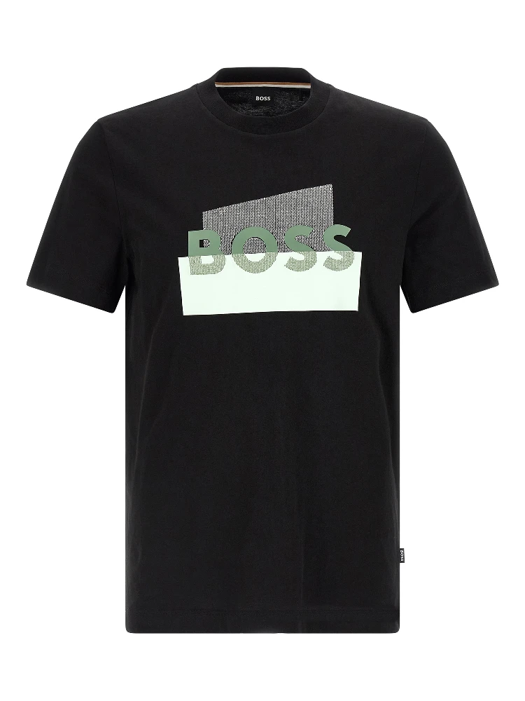 Black Cotton T-Shirt