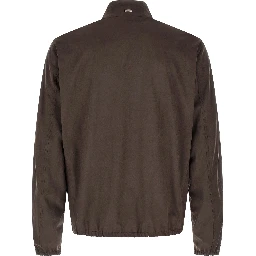 Brown Polyester Jacket