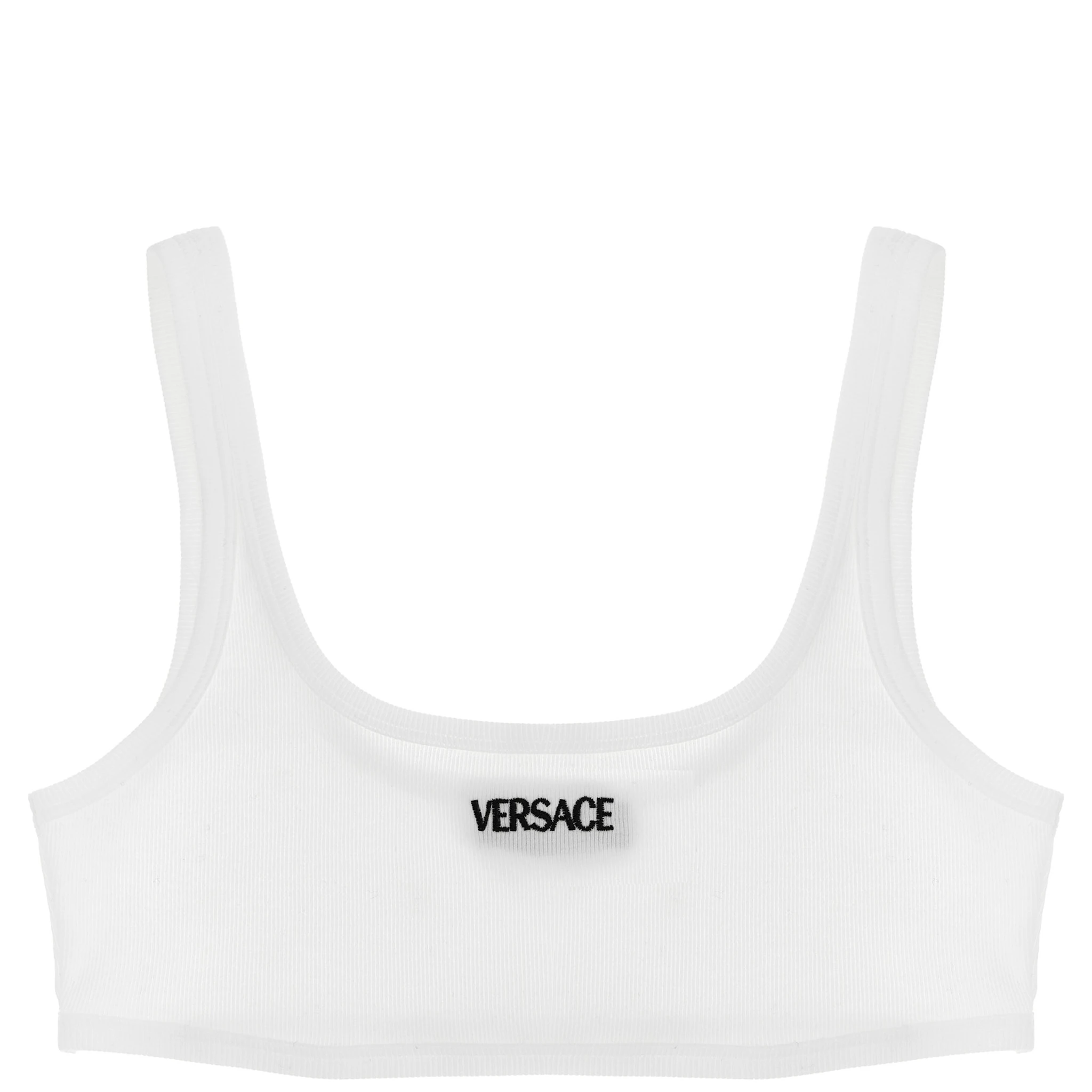 White Cotton Bra