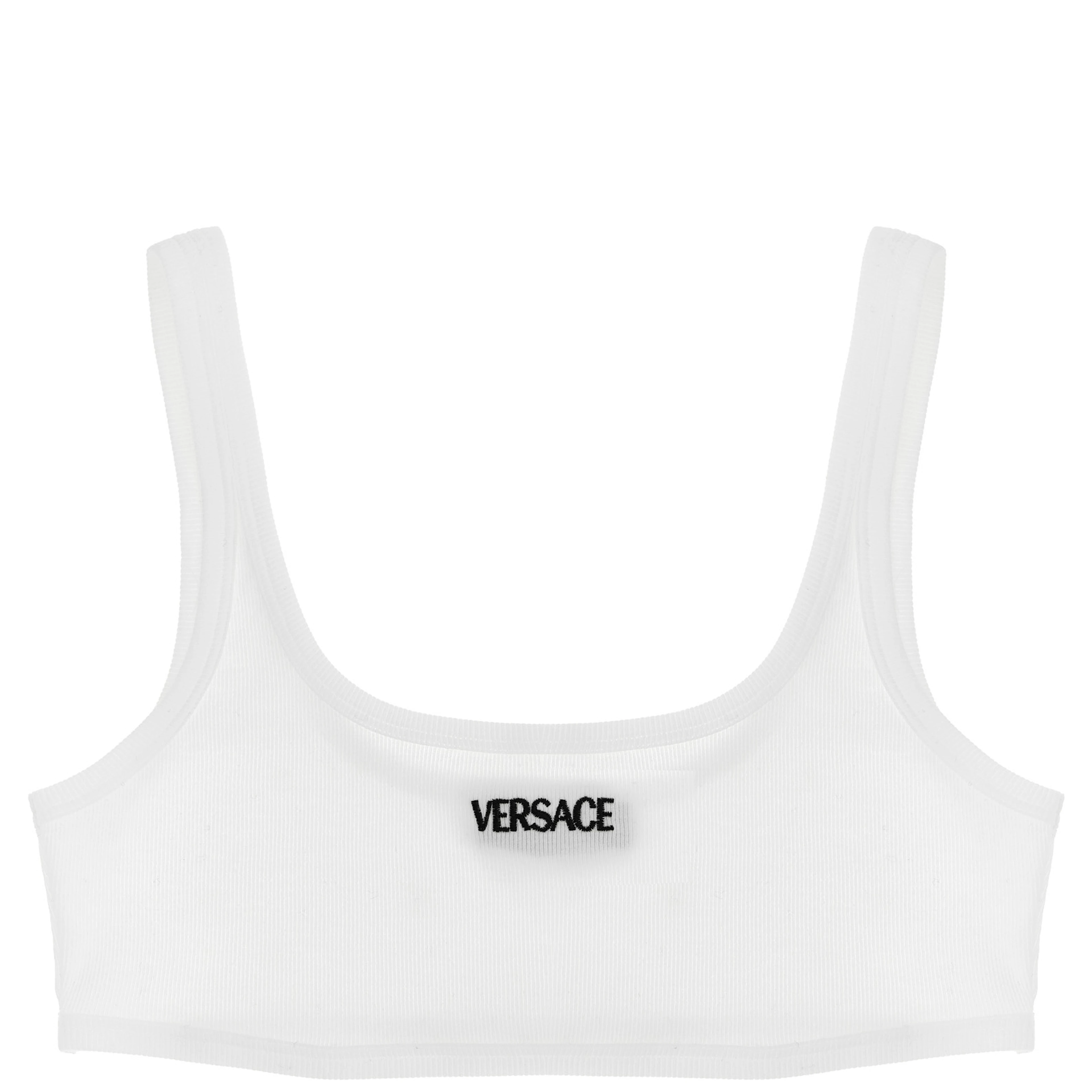 White Cotton Bra