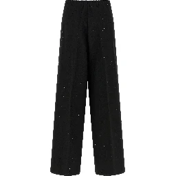 Black Viscose Pants