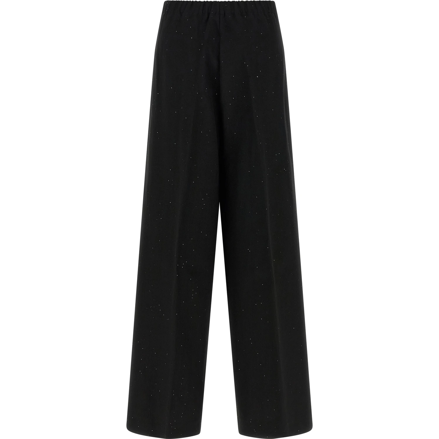 Black Viscose Pants