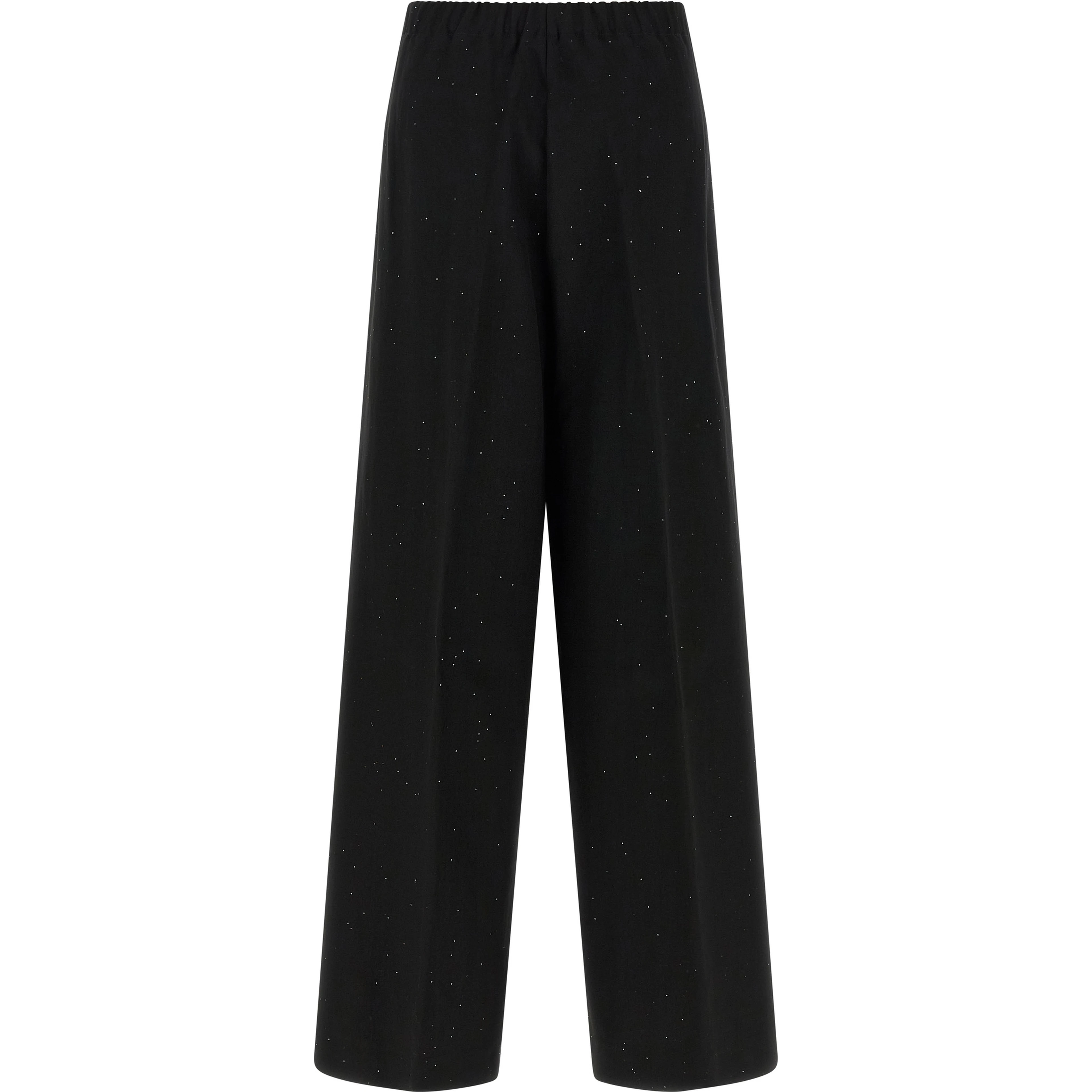 Black Viscose Pants