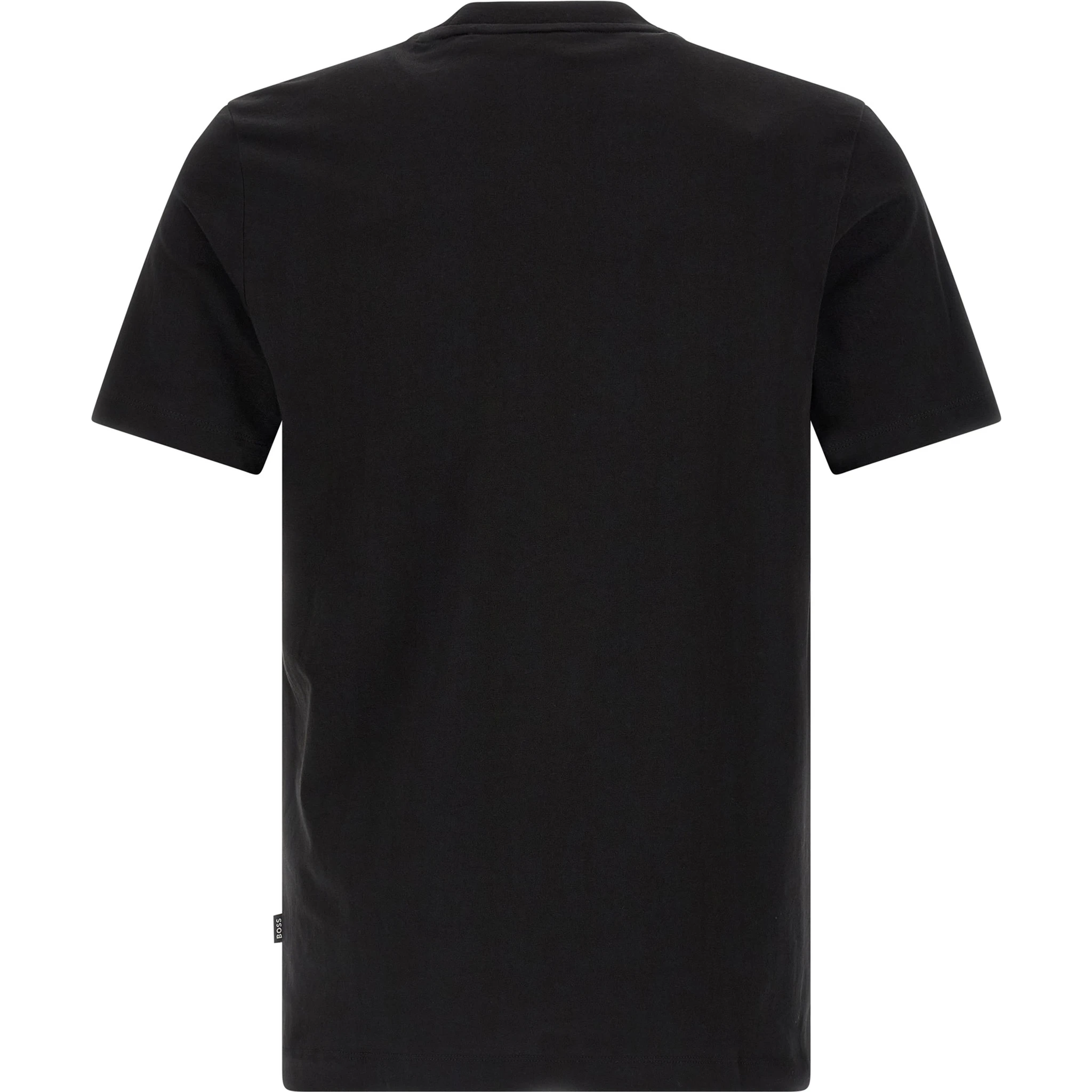 Black Cotton T-Shirt