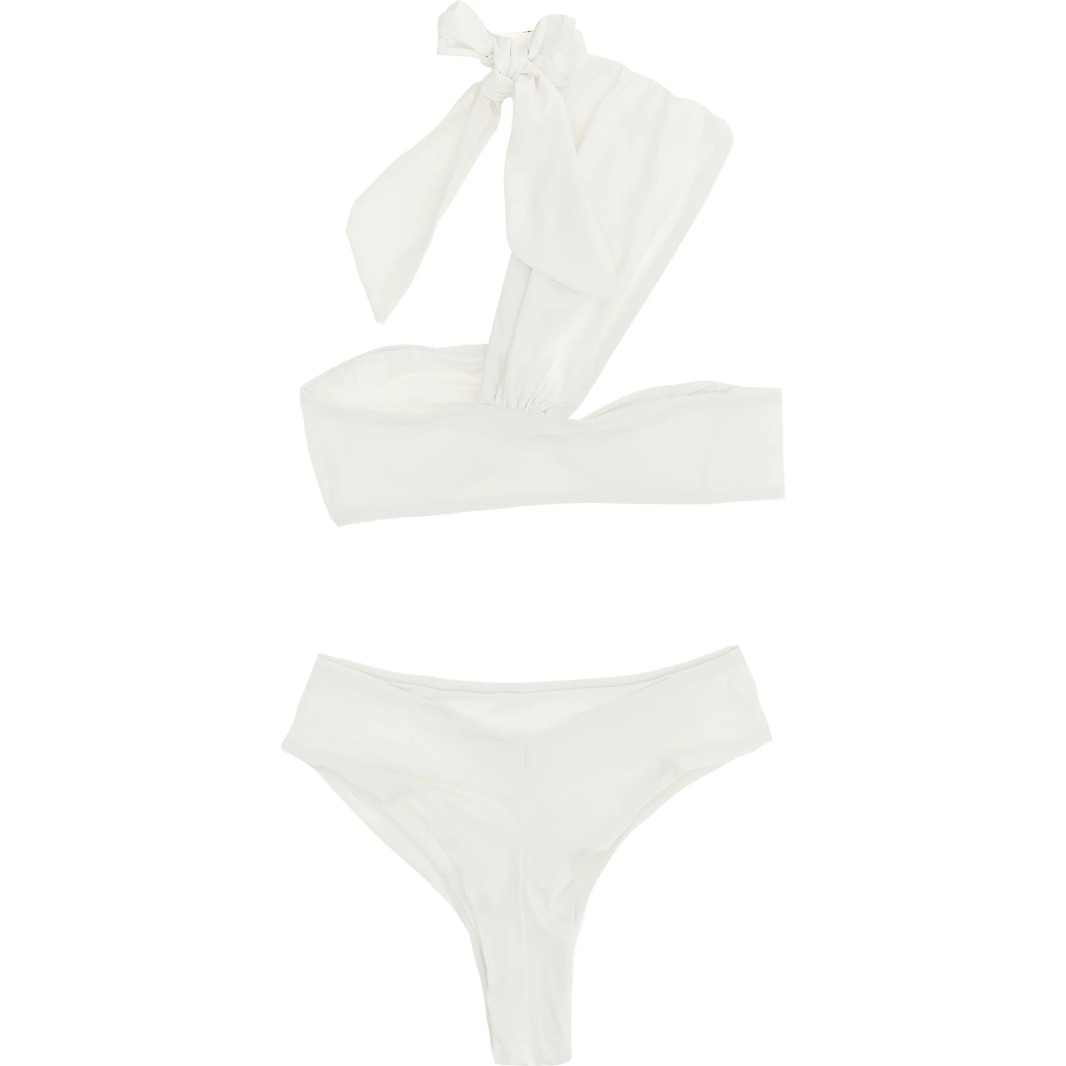 White Polyamide Bikini