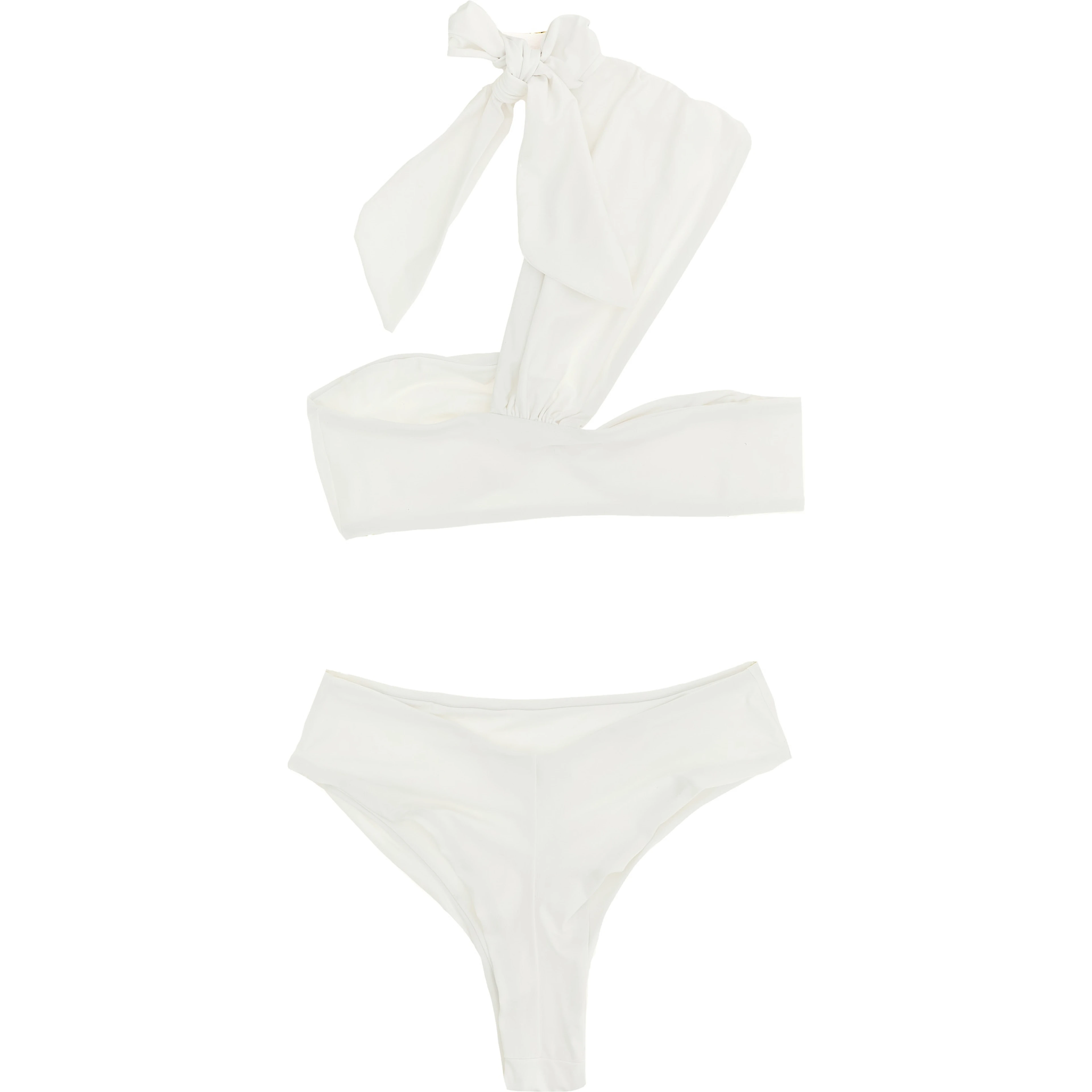 White Polyamide Bikini