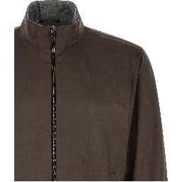 Brown Polyester Jacket