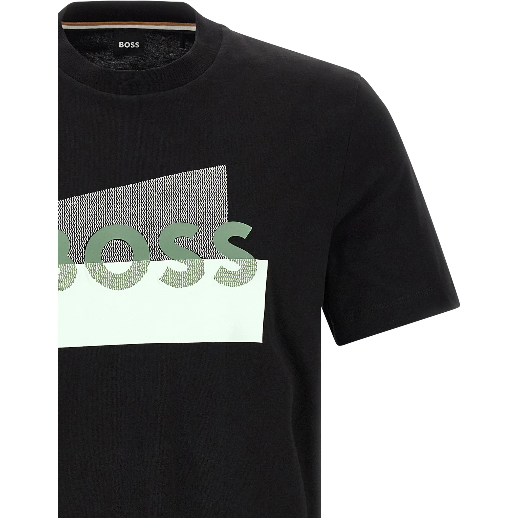 Black Cotton T-Shirt