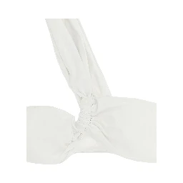 White Polyamide Bikini