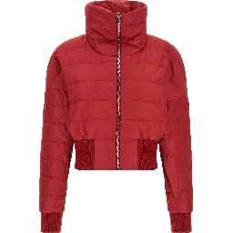 Multicolor Polyester Full-Length Jacket