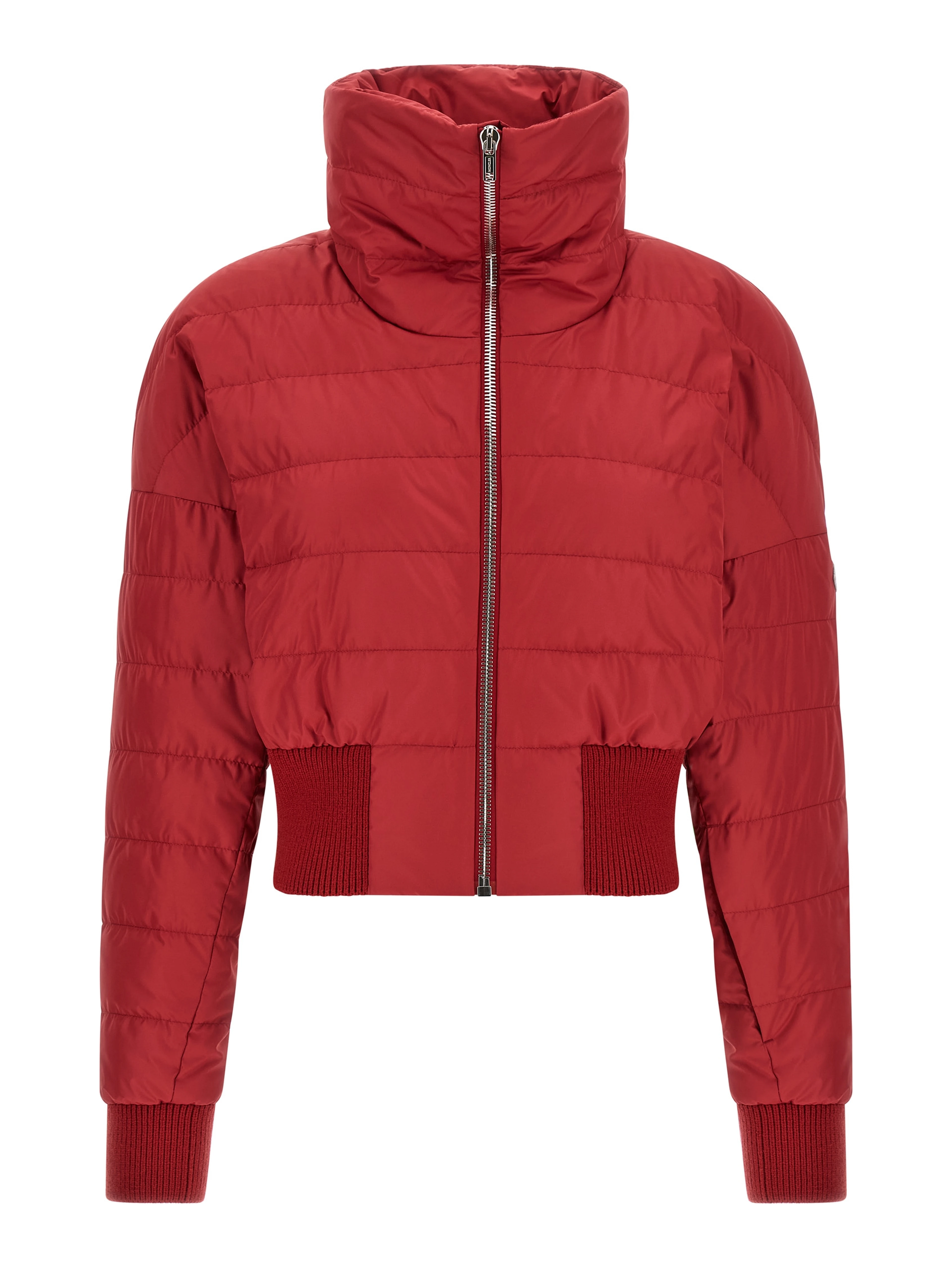 Multicolor Polyester Full-Length Jacket