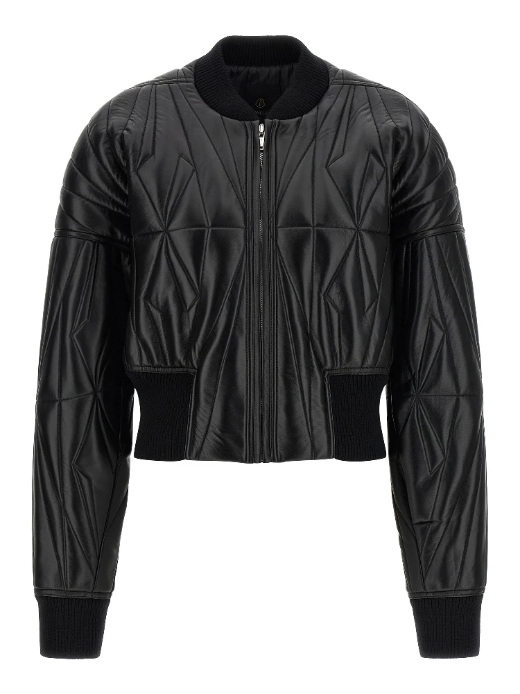 Black Lamb Leather Leather Jacket