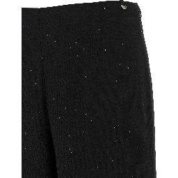 Black Viscose Pants