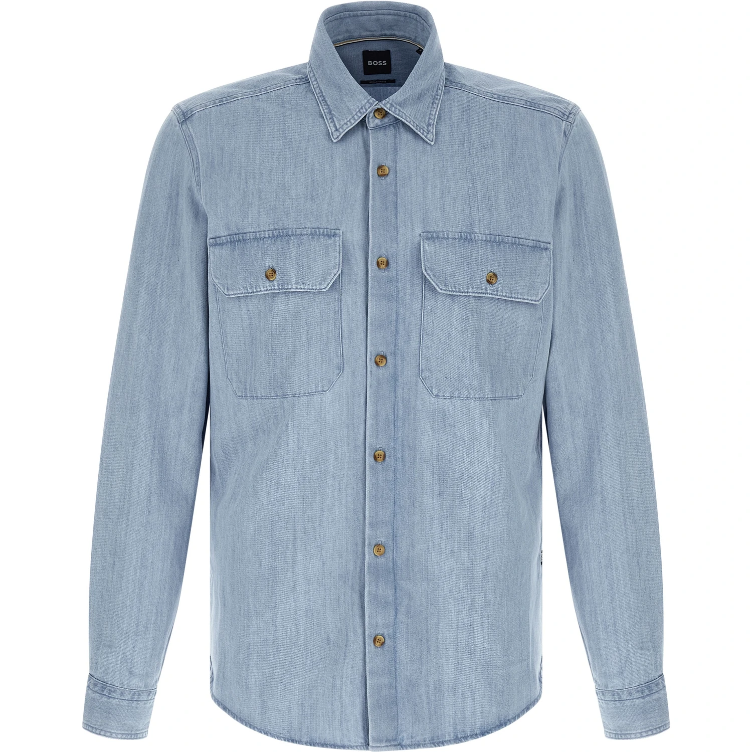 Blue Cotton Blouse
