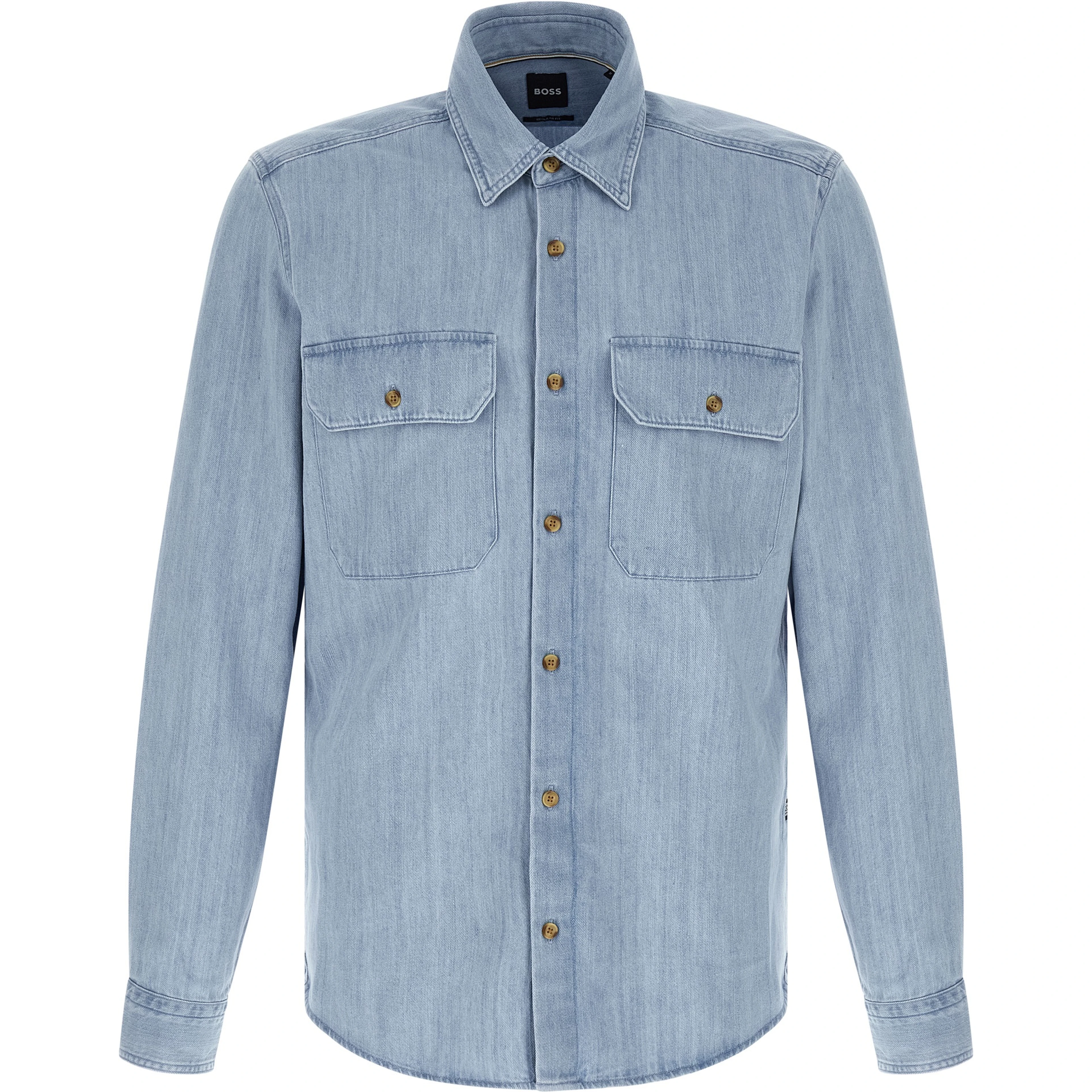 Blue Cotton Blouse