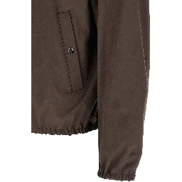 Brown Polyester Jacket