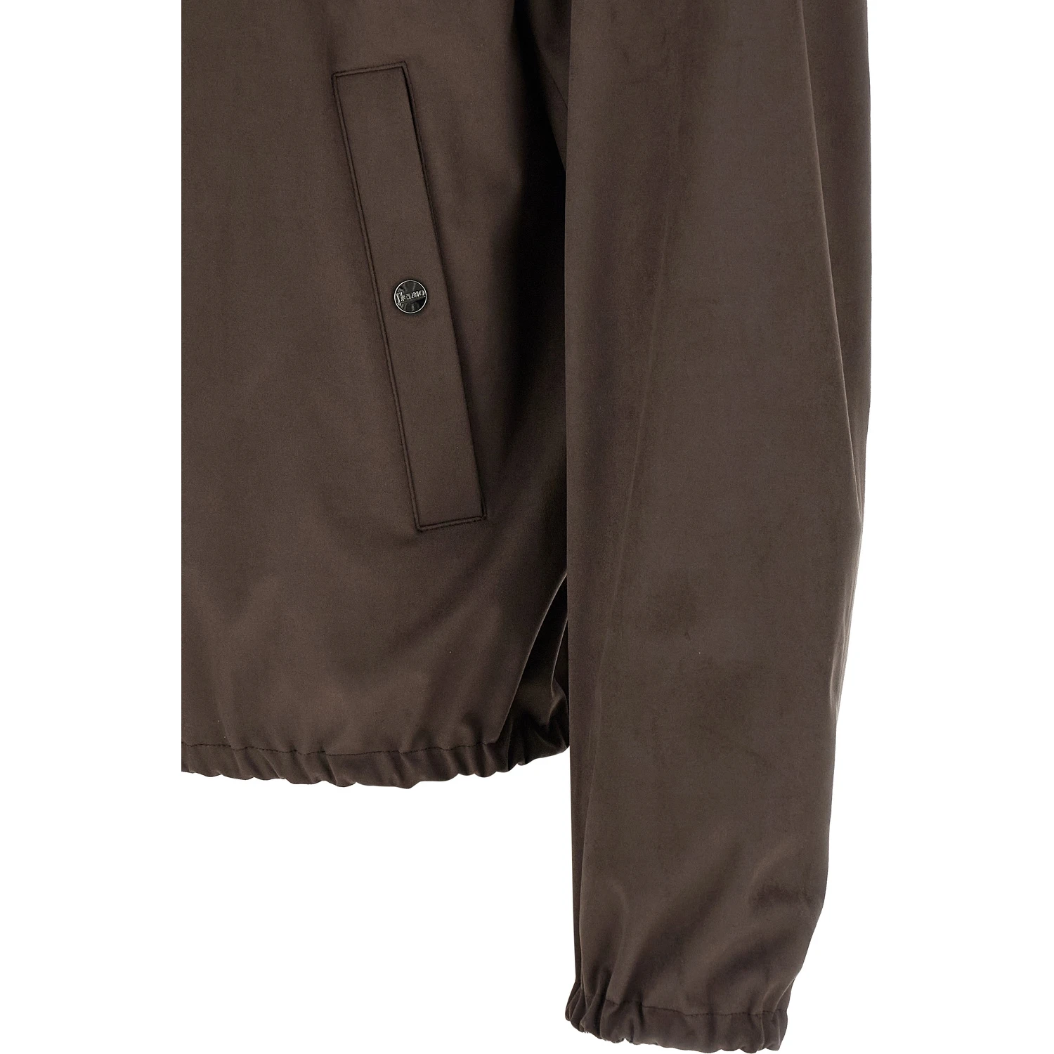 Brown Polyester Jacket