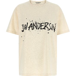 Beige Cotton T-Shirt