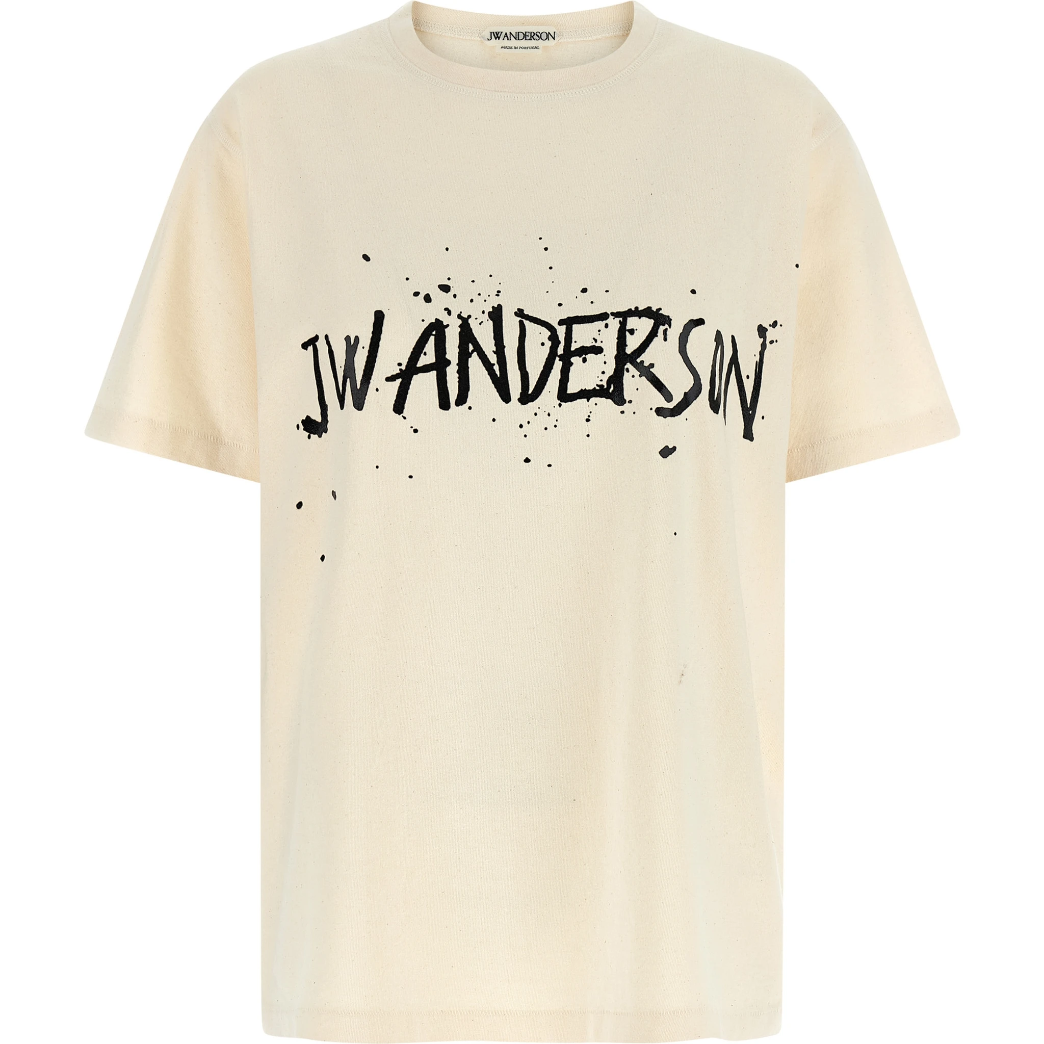 Beige Cotton T-Shirt