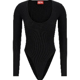 Black Viscose Bodysuit