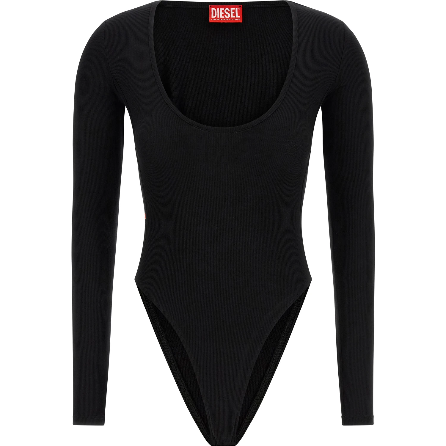 Black Viscose Bodysuit