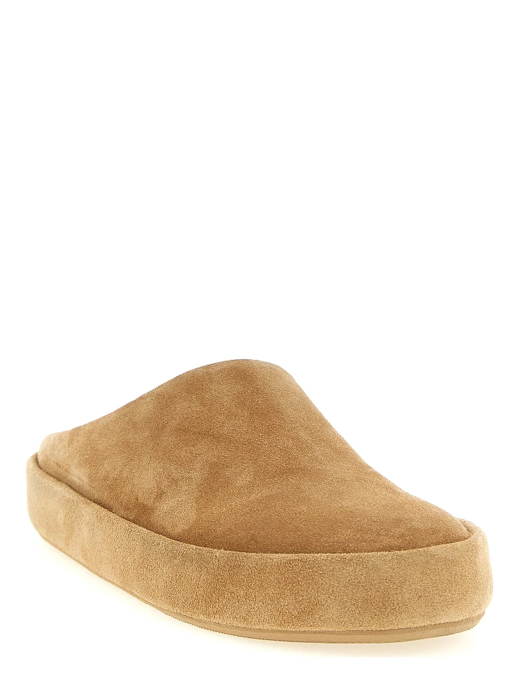 Beige Calfskin Mules alternative