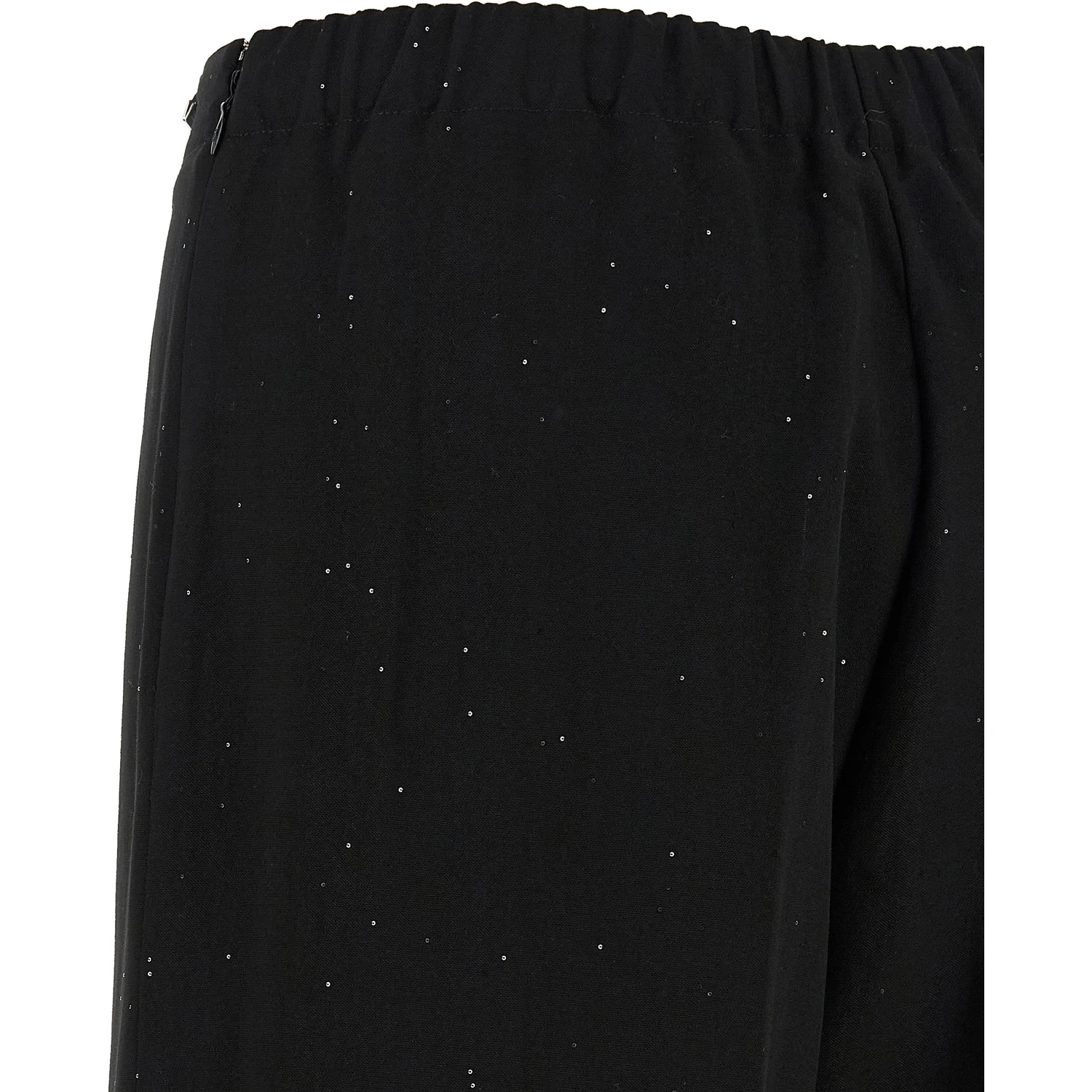 Black Viscose Pants