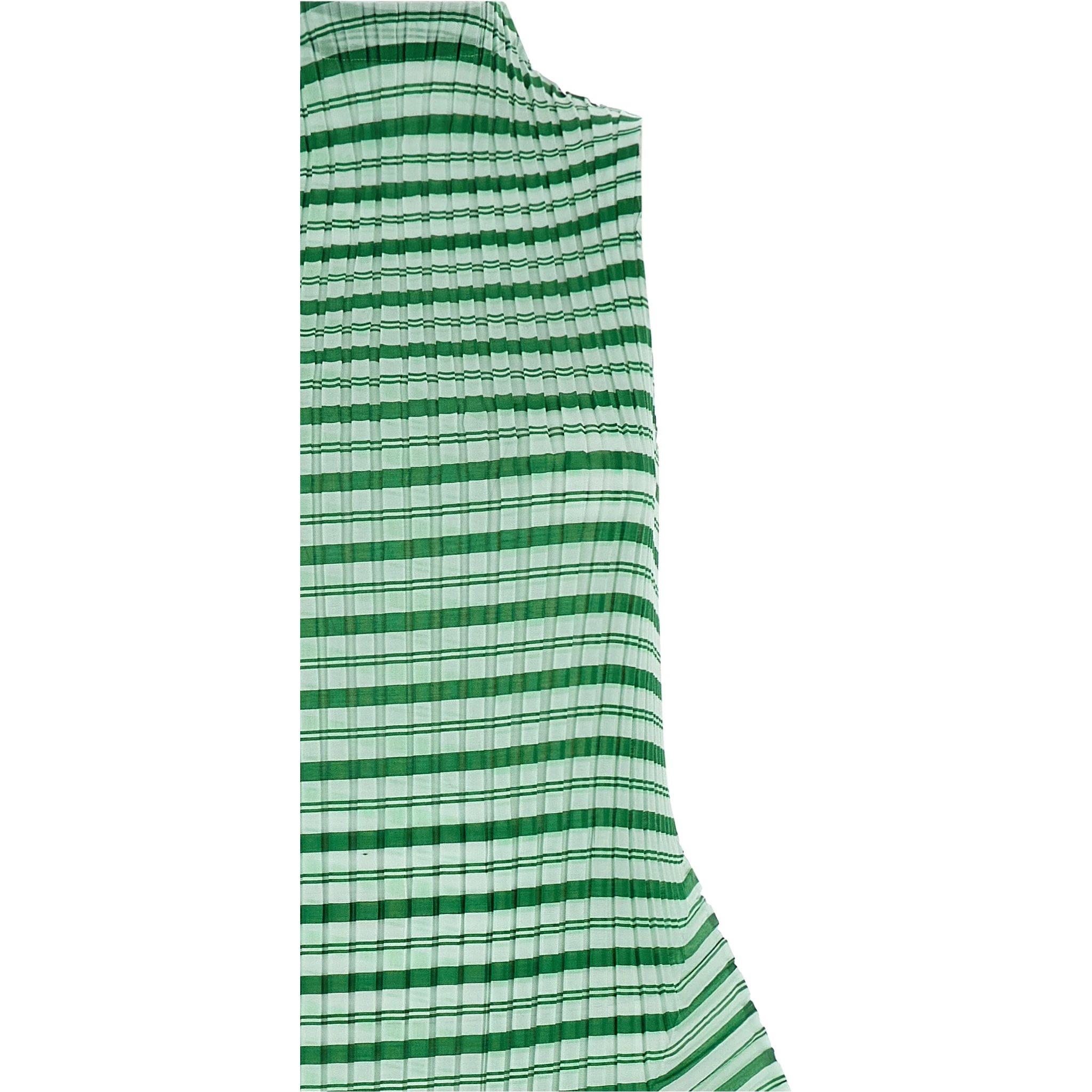 Bicolor Polyester Long Dress