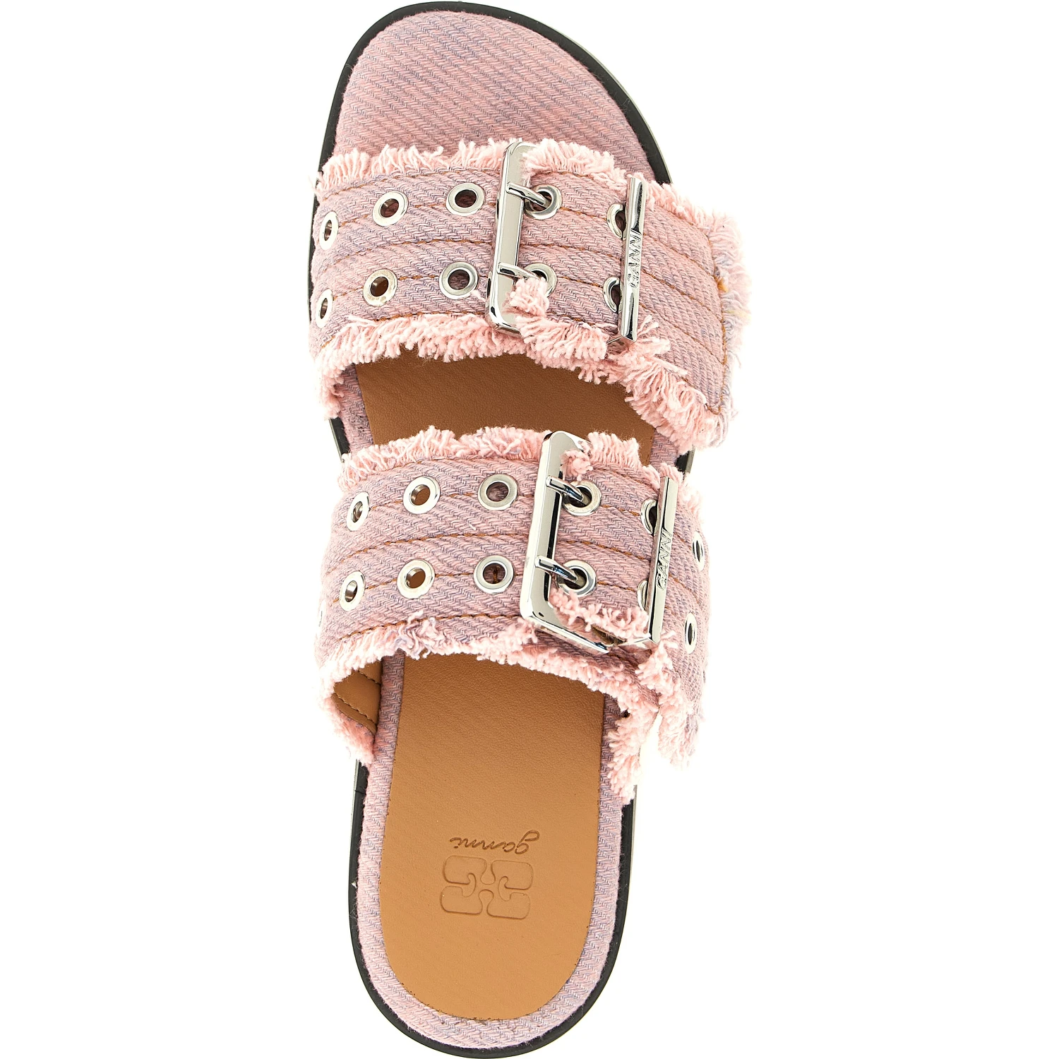 Multicolor Organic Cotton Slides