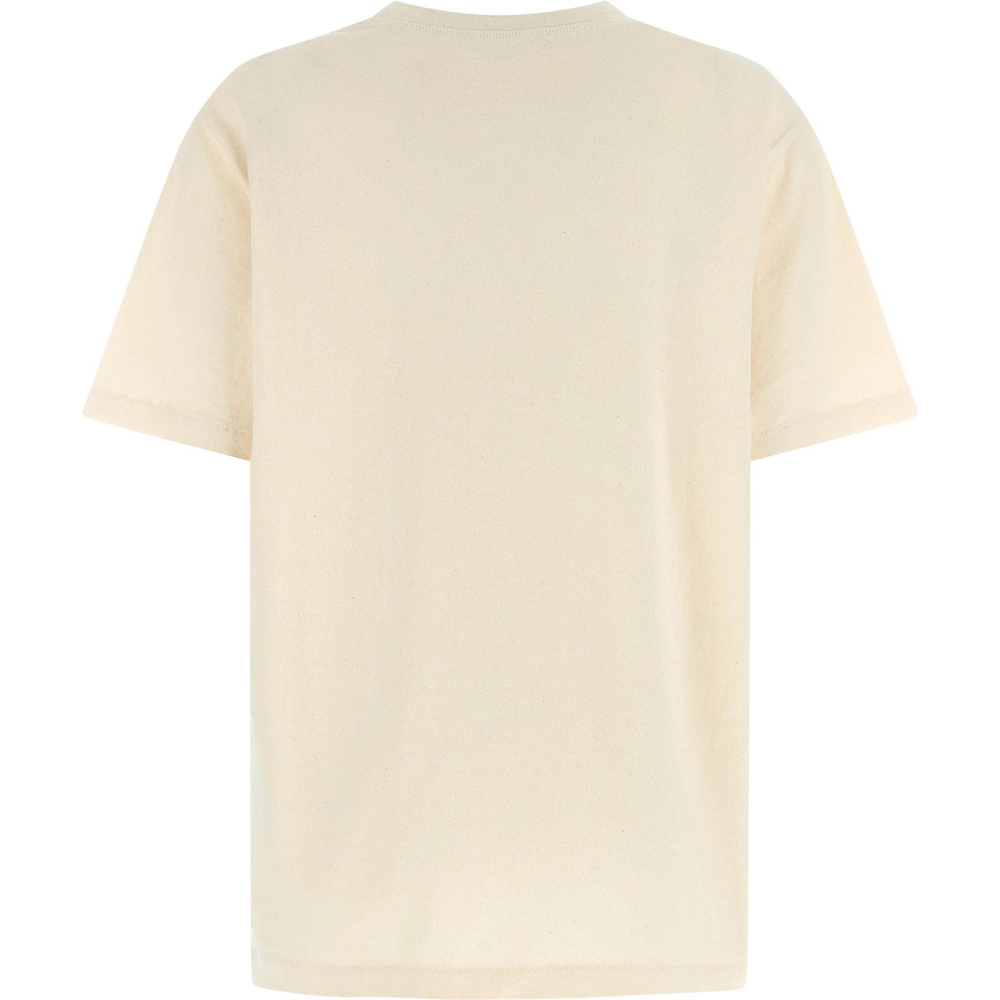 Beige Cotton T-Shirt