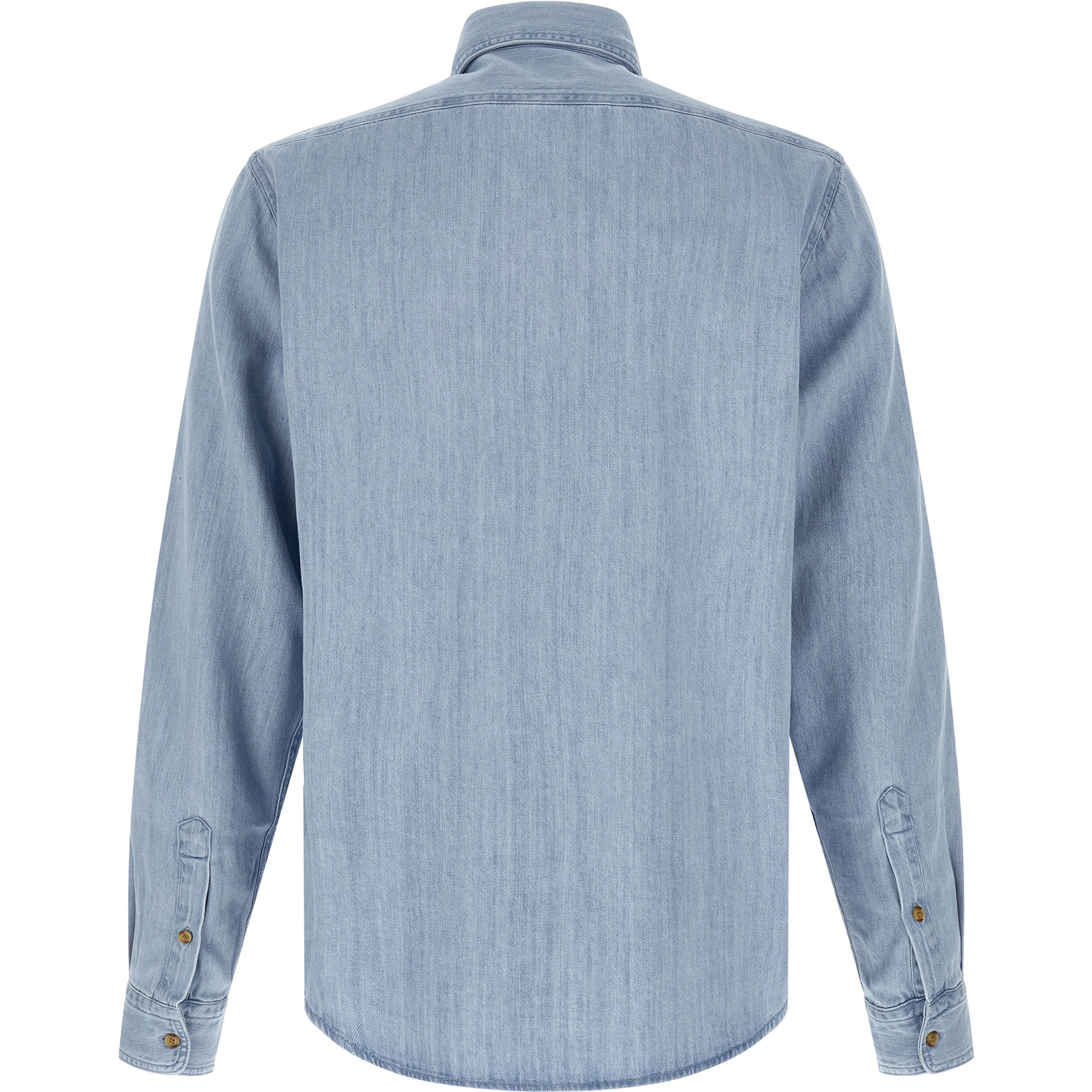 Blue Cotton Blouse