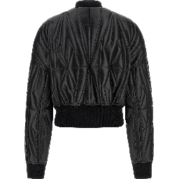 Black Lamb Leather Leather Jacket