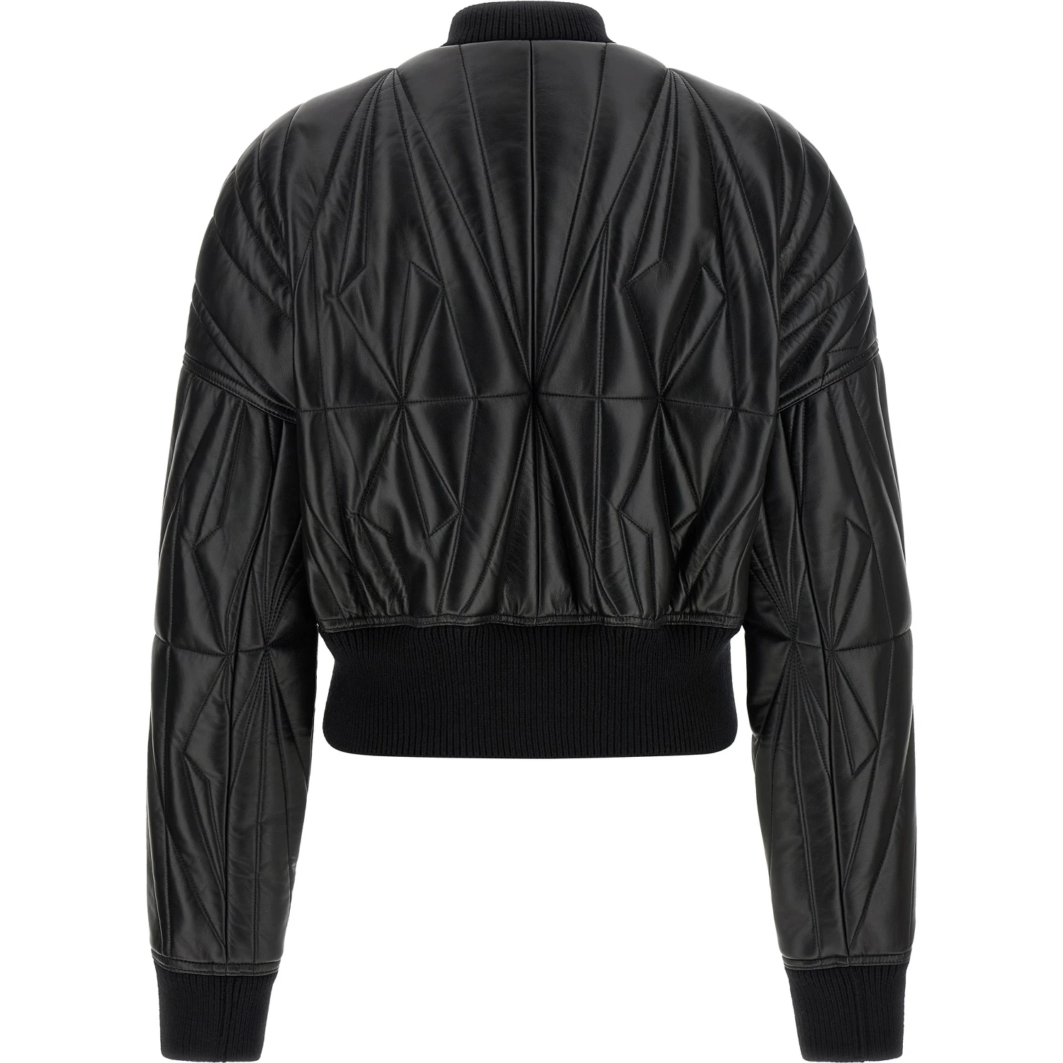 Black Lamb Leather Leather Jacket