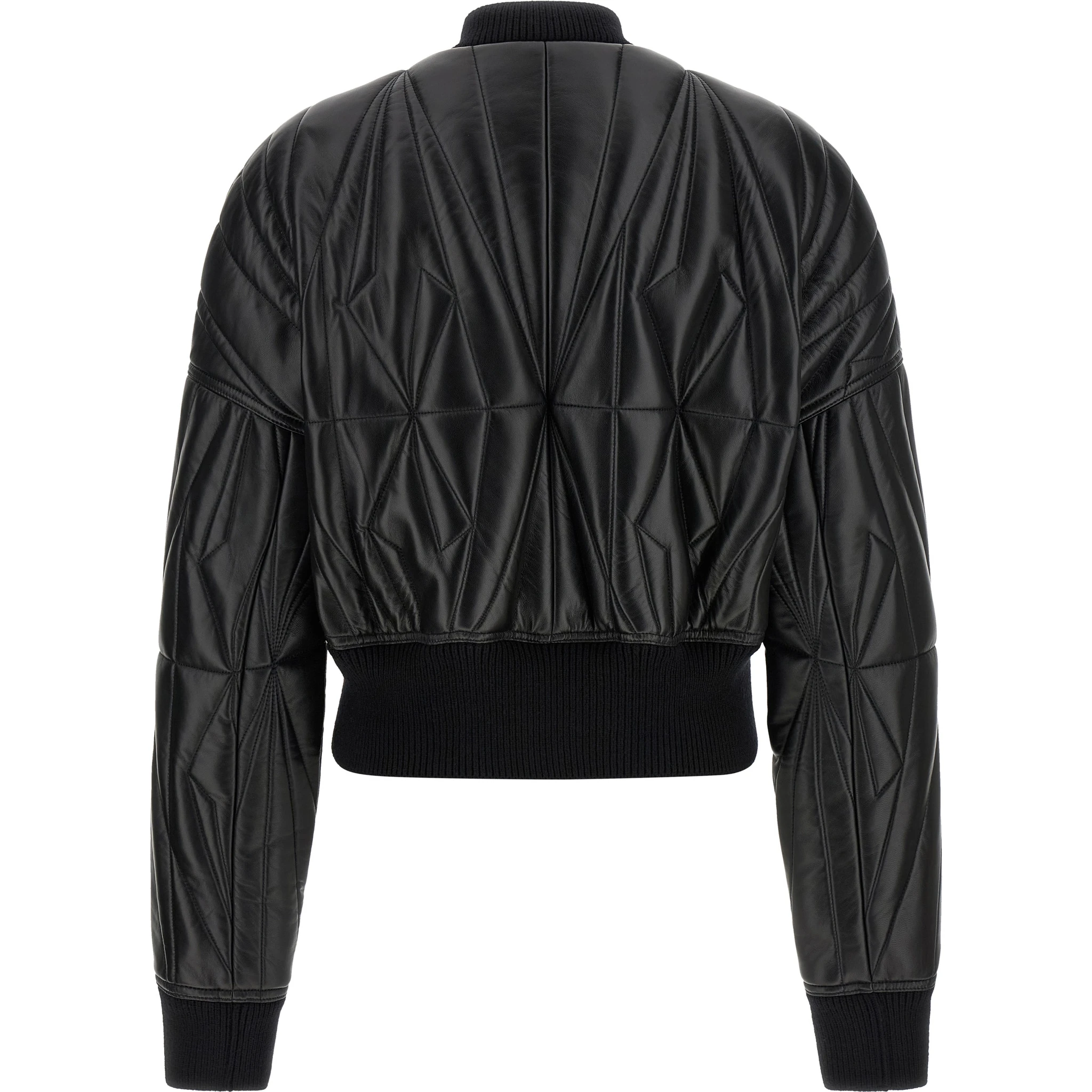 Black Lamb Leather Leather Jacket