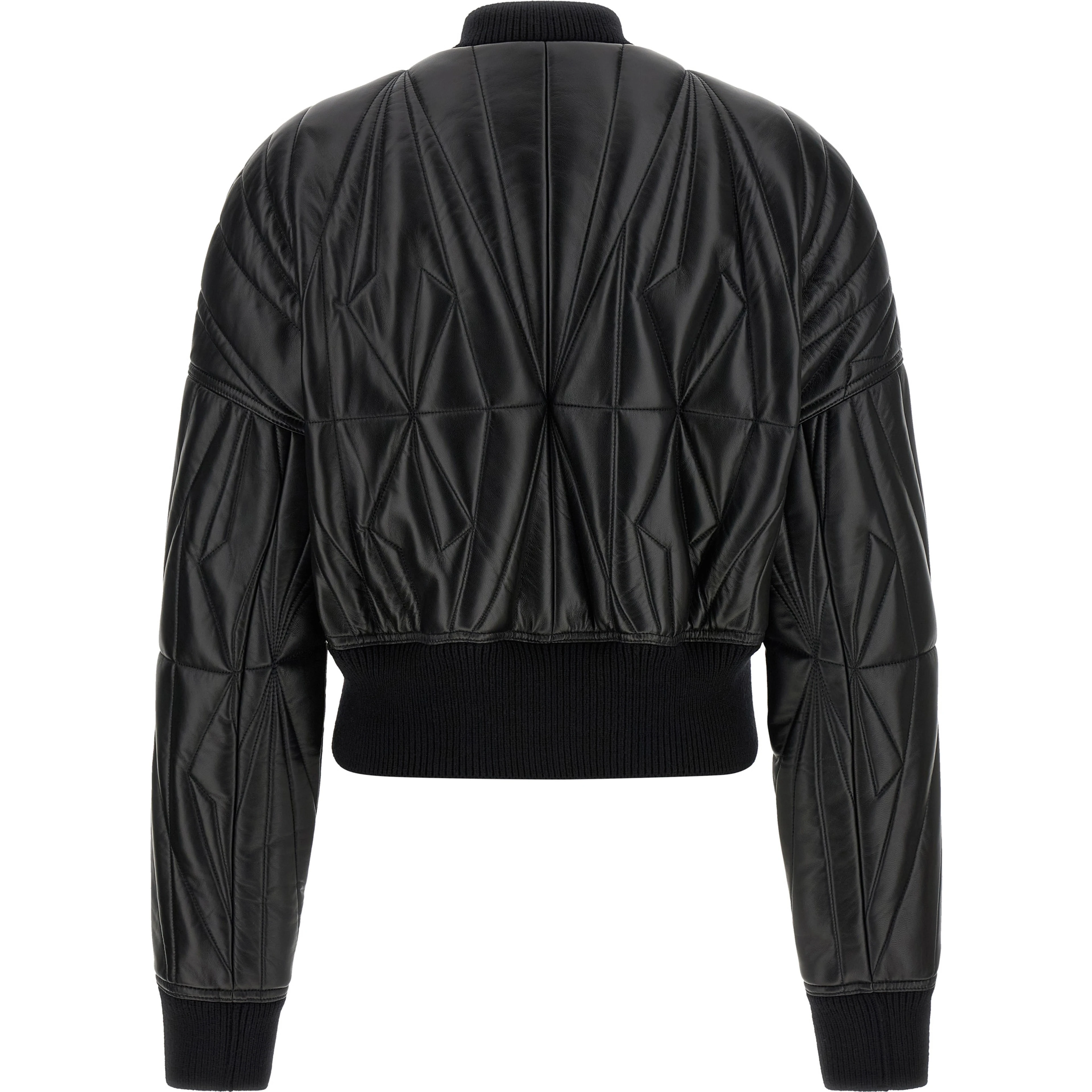 Black Lamb Leather Leather Jacket